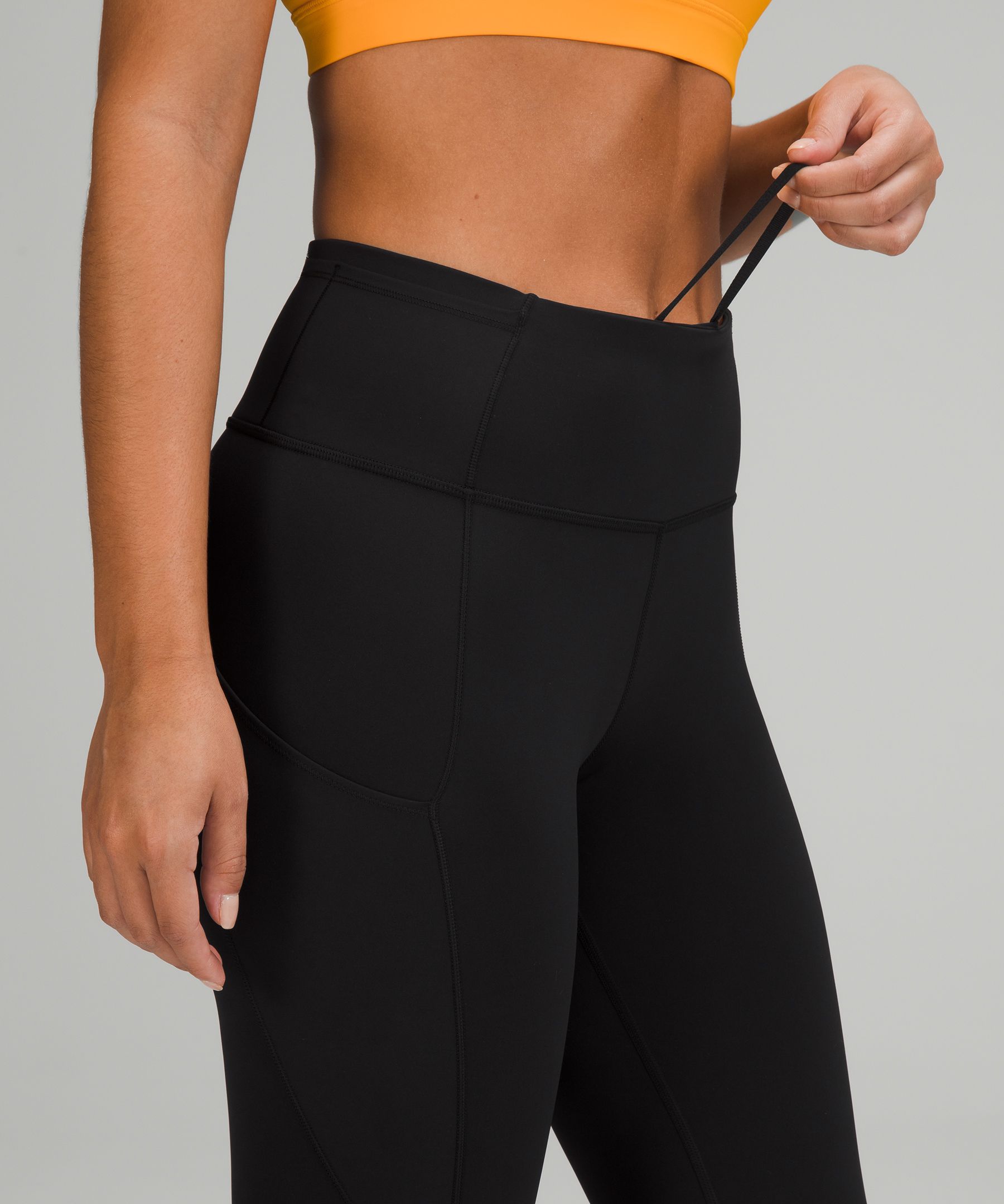 Lululemon Leggings Dame Svarte | 70628-UBFO