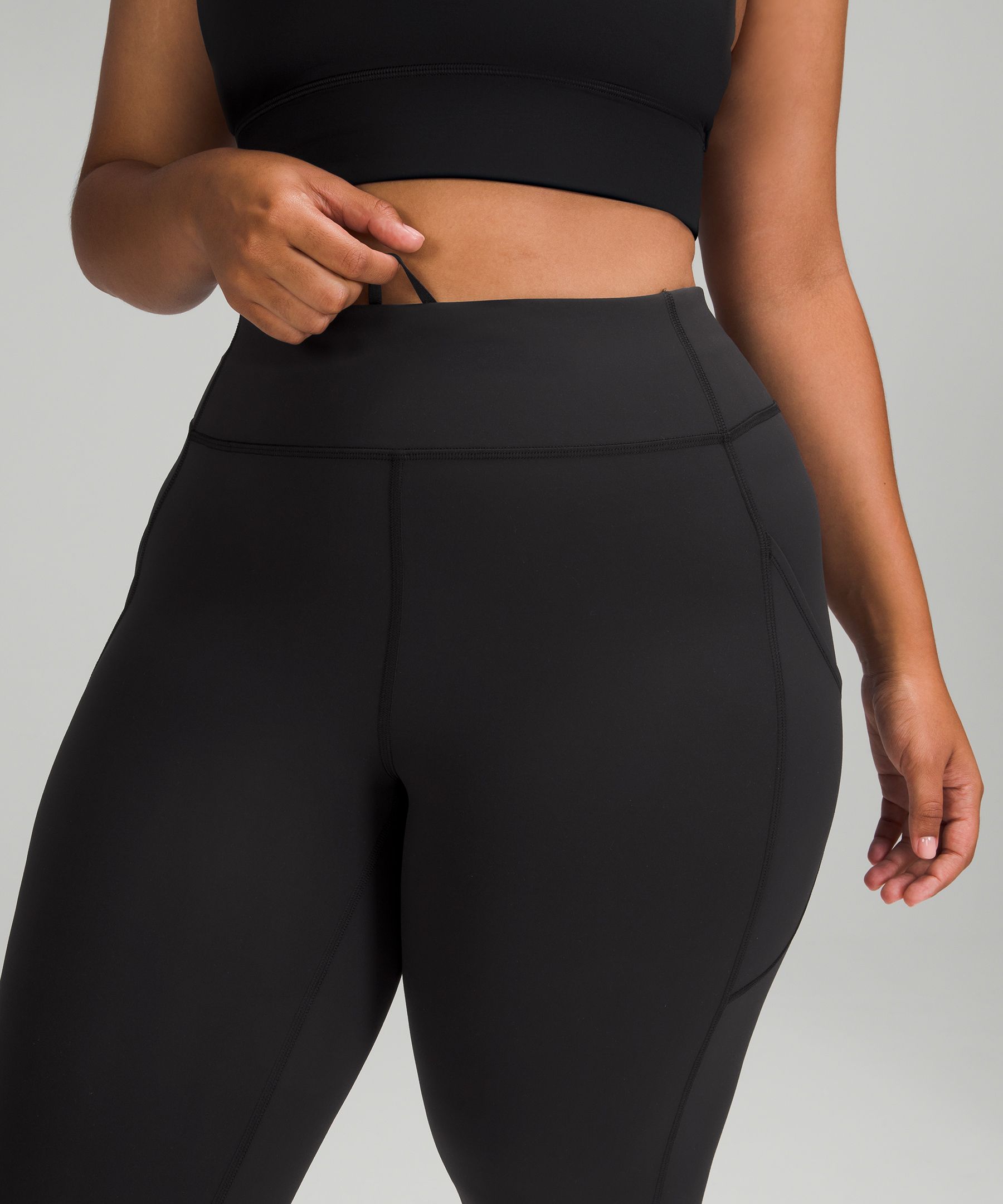 Lululemon Leggings Dame Svarte | 78931-ZVIA