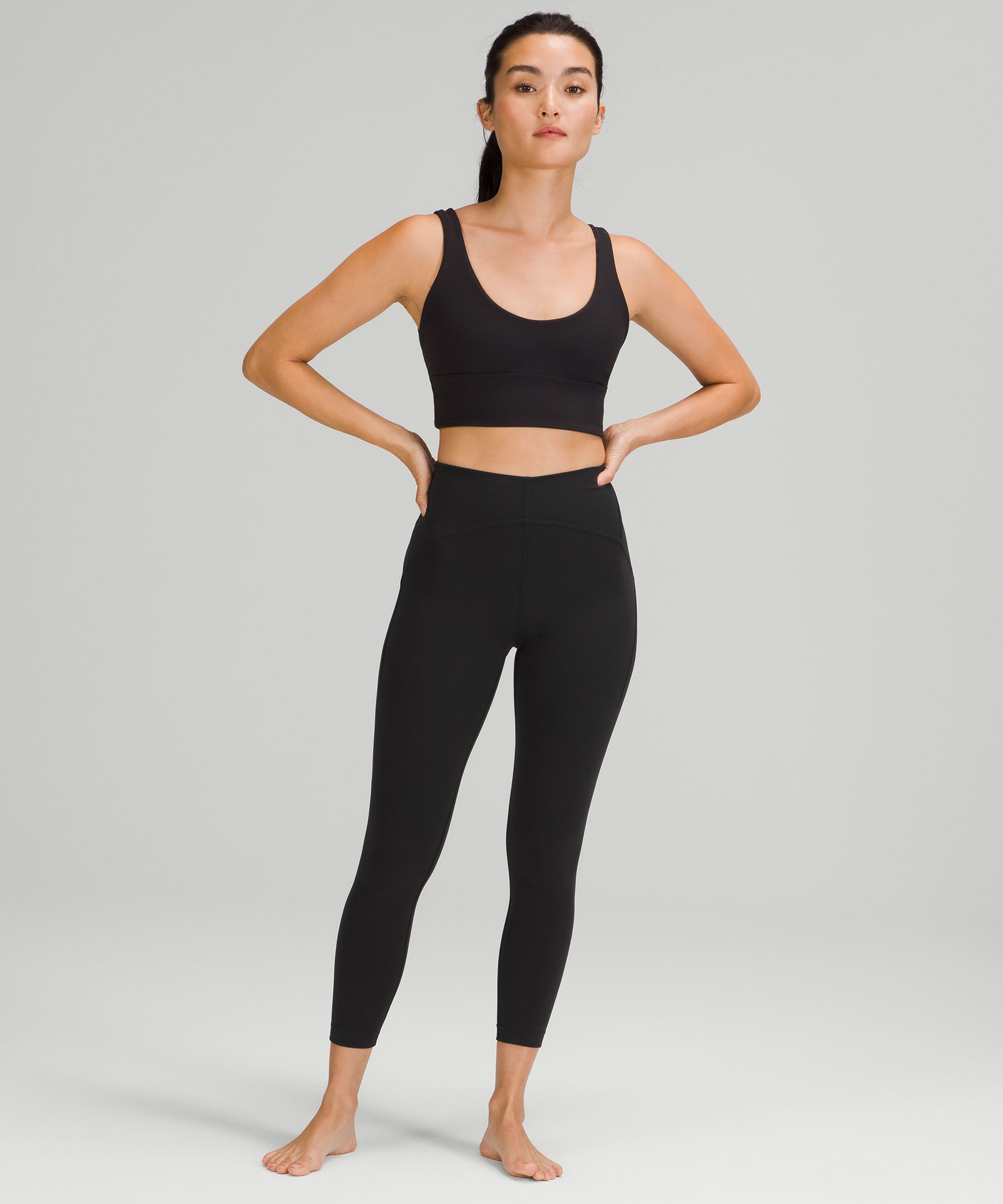 Lululemon Leggings Dame Svarte | 96842-VHUP