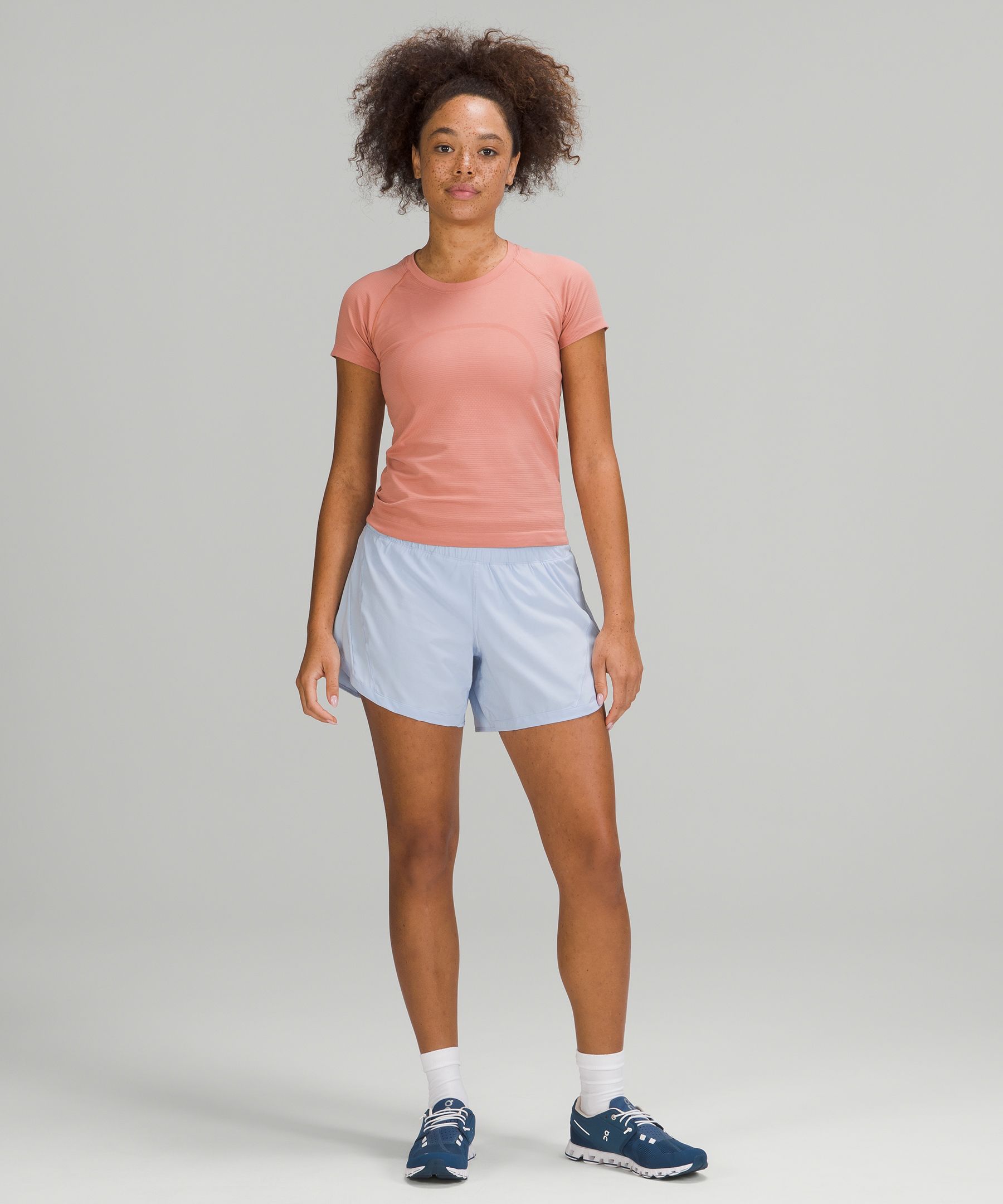 Lululemon Shorts Dame Blå | 13256-TRSQ