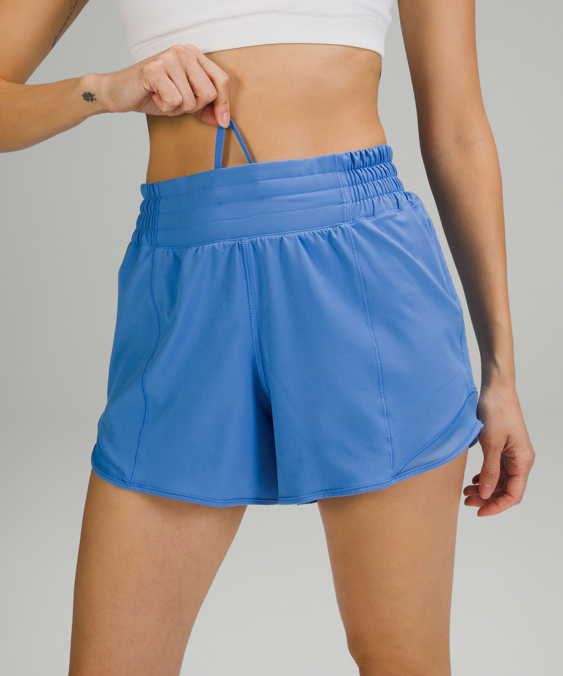 Lululemon Shorts Dame Blå | 20365-MKUX