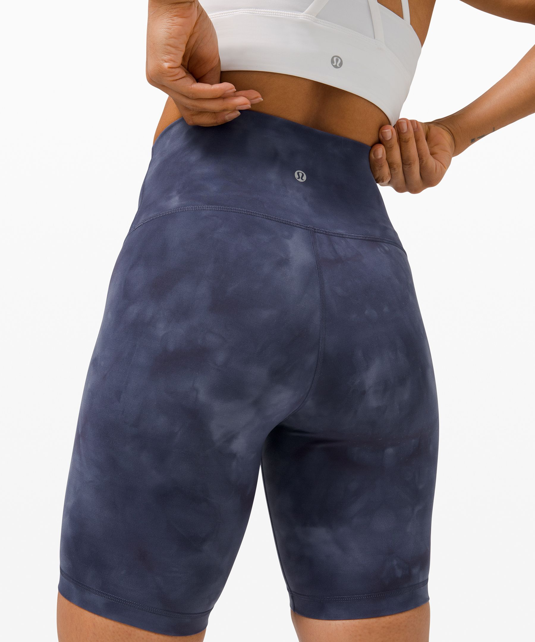 Lululemon Shorts Dame Blå | 95142-HACW