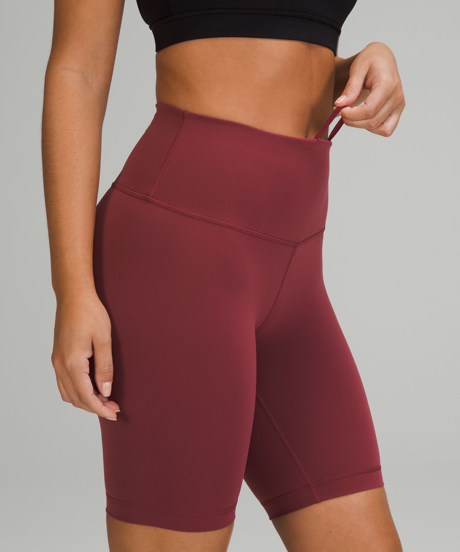 Lululemon Shorts Dame Burgunder | 70391-JGXL