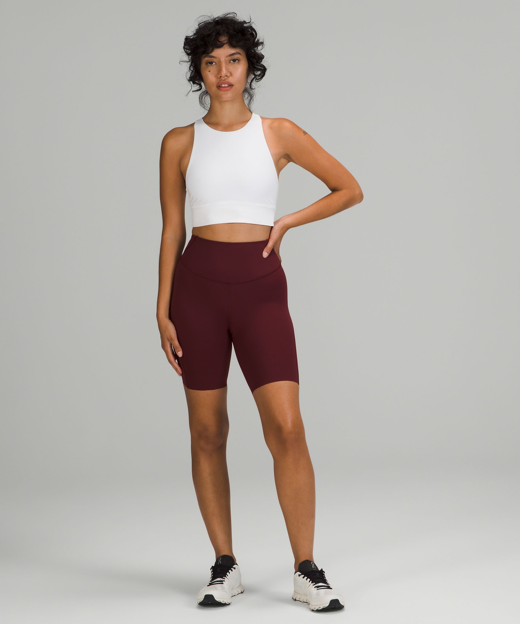 Lululemon Shorts Dame Burgunder | 79583-HWQN