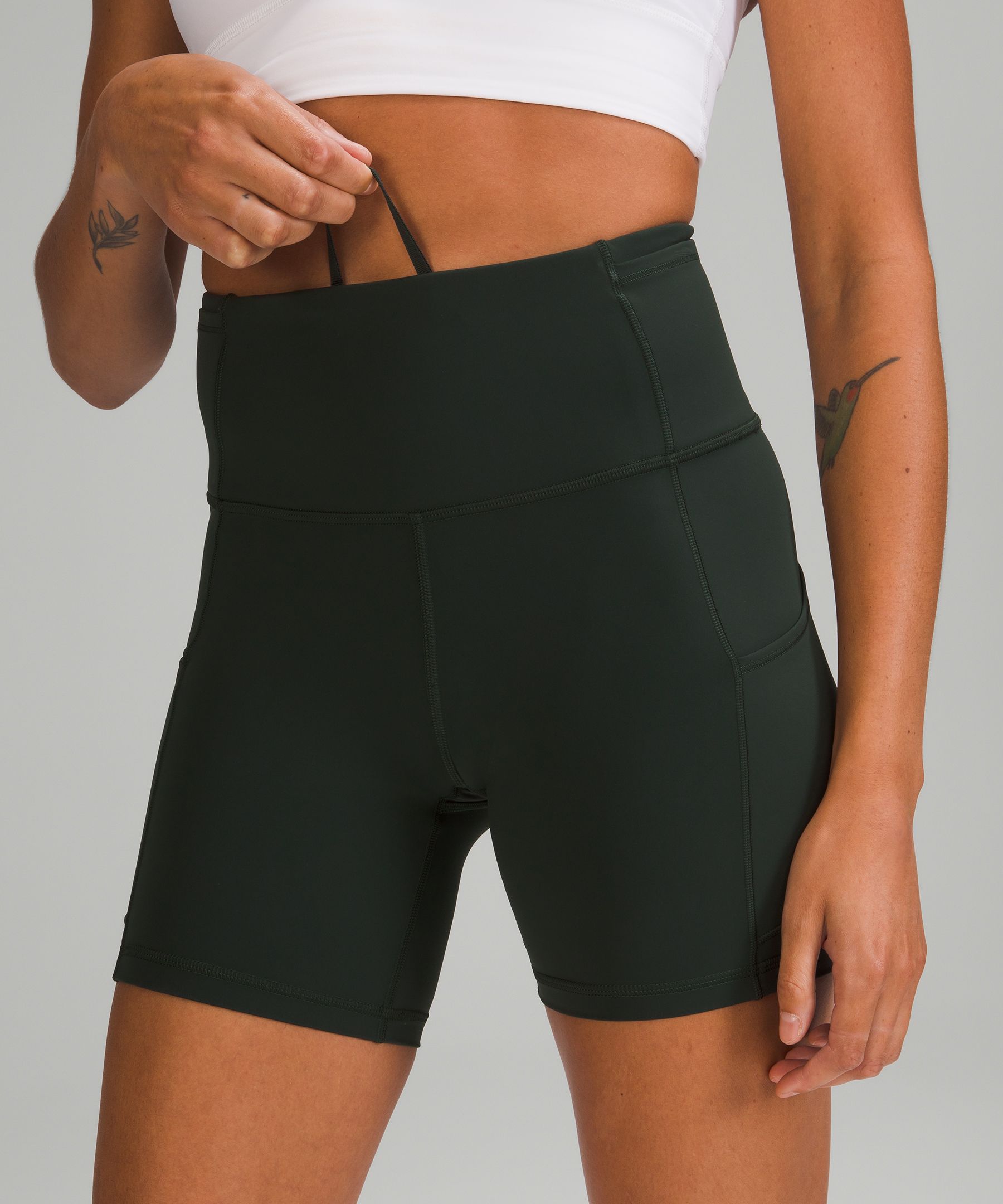 Lululemon Shorts Dame Grønn | 65029-INUV