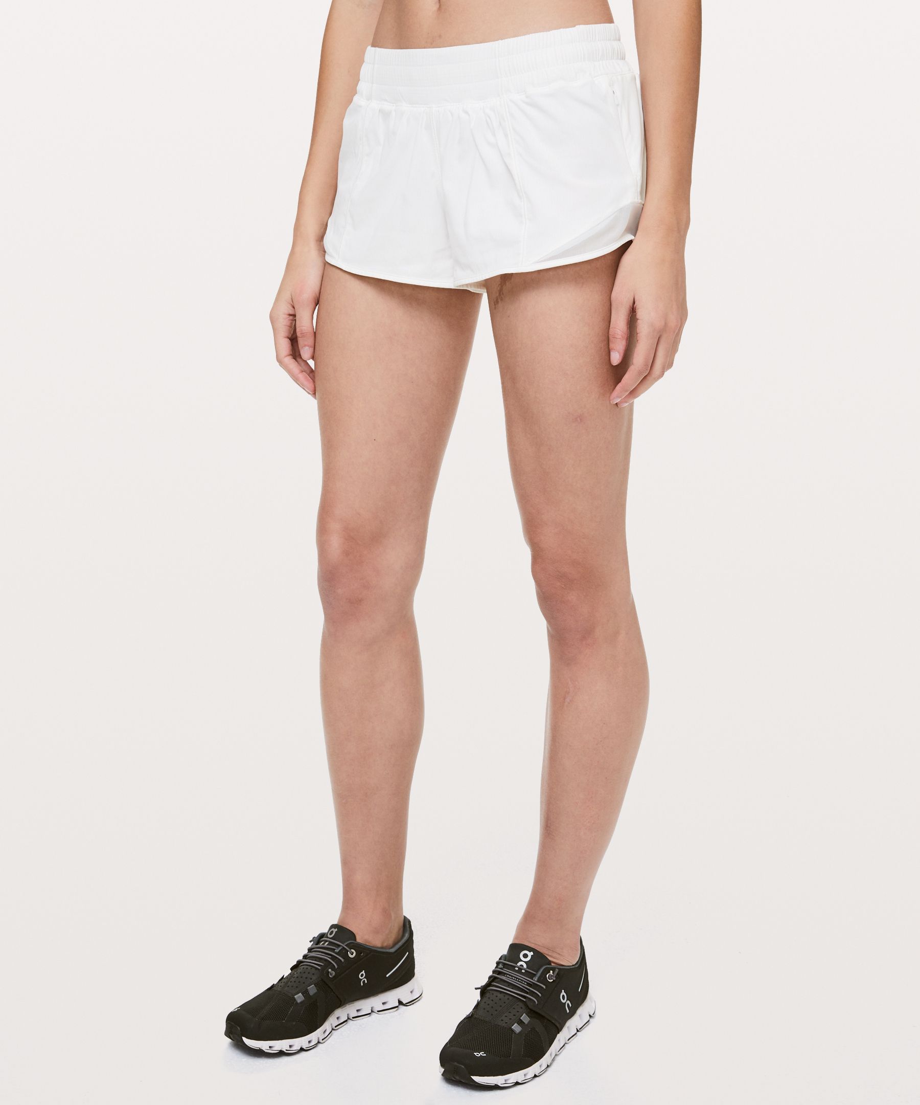 Lululemon Shorts Dame Hvite | 28690-UVXG