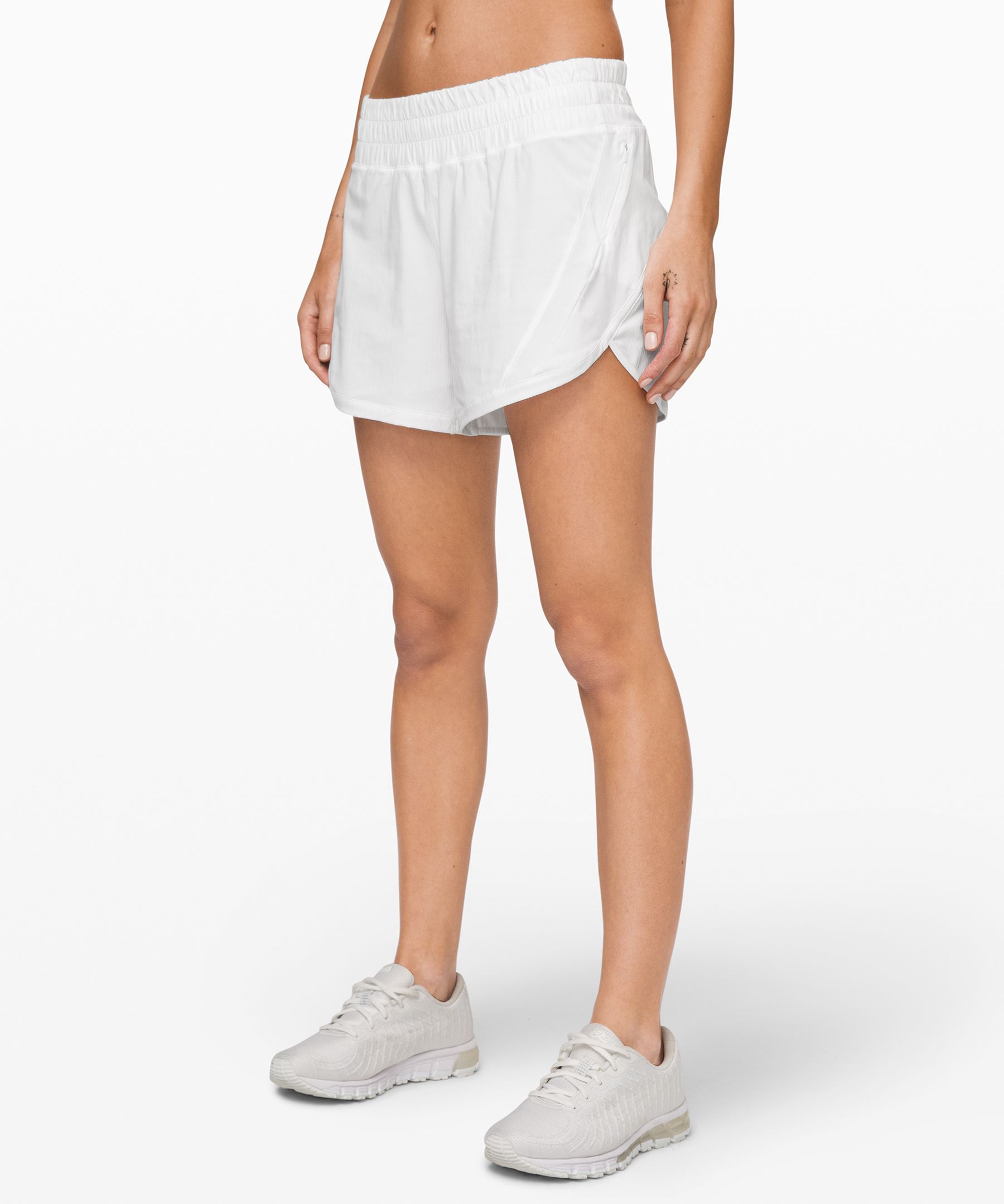 Lululemon Shorts Dame Hvite | 65130-SQRK