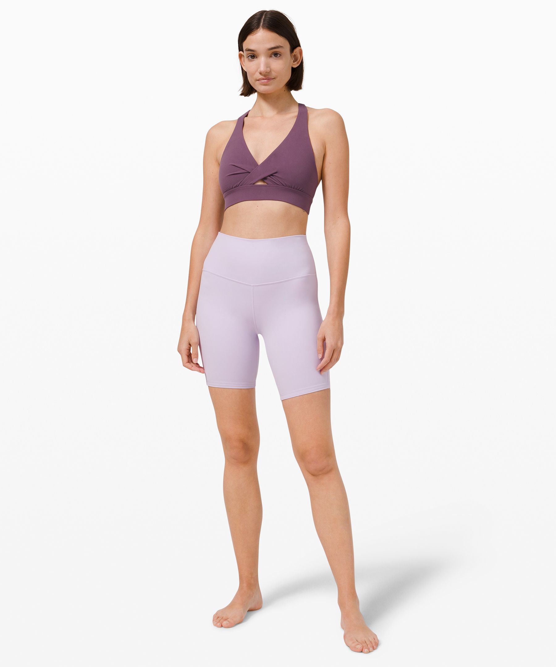 Lululemon Shorts Dame Lavendel | 12085-LPQH