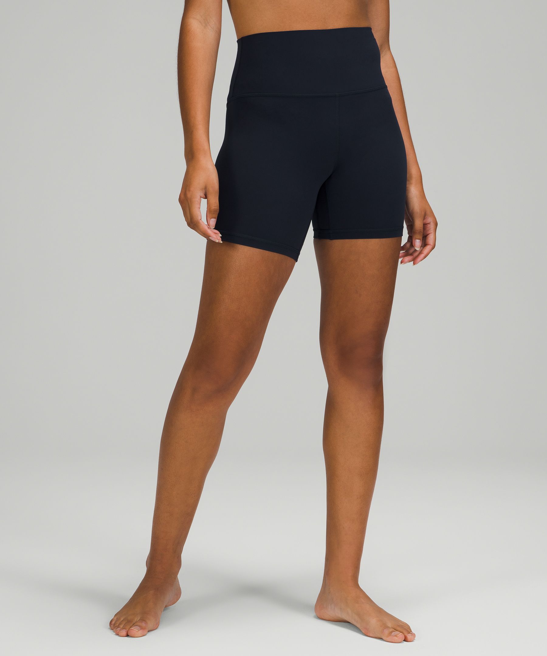 Lululemon Shorts Dame Marineblå | 21405-DEGU