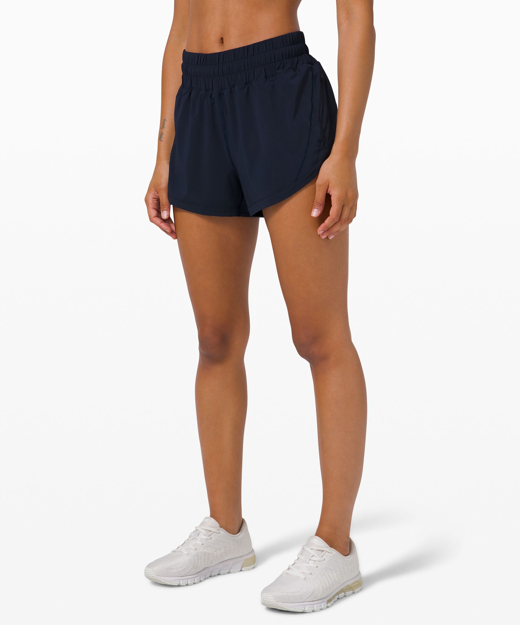 Lululemon Shorts Dame Marineblå | 61908-IRKY