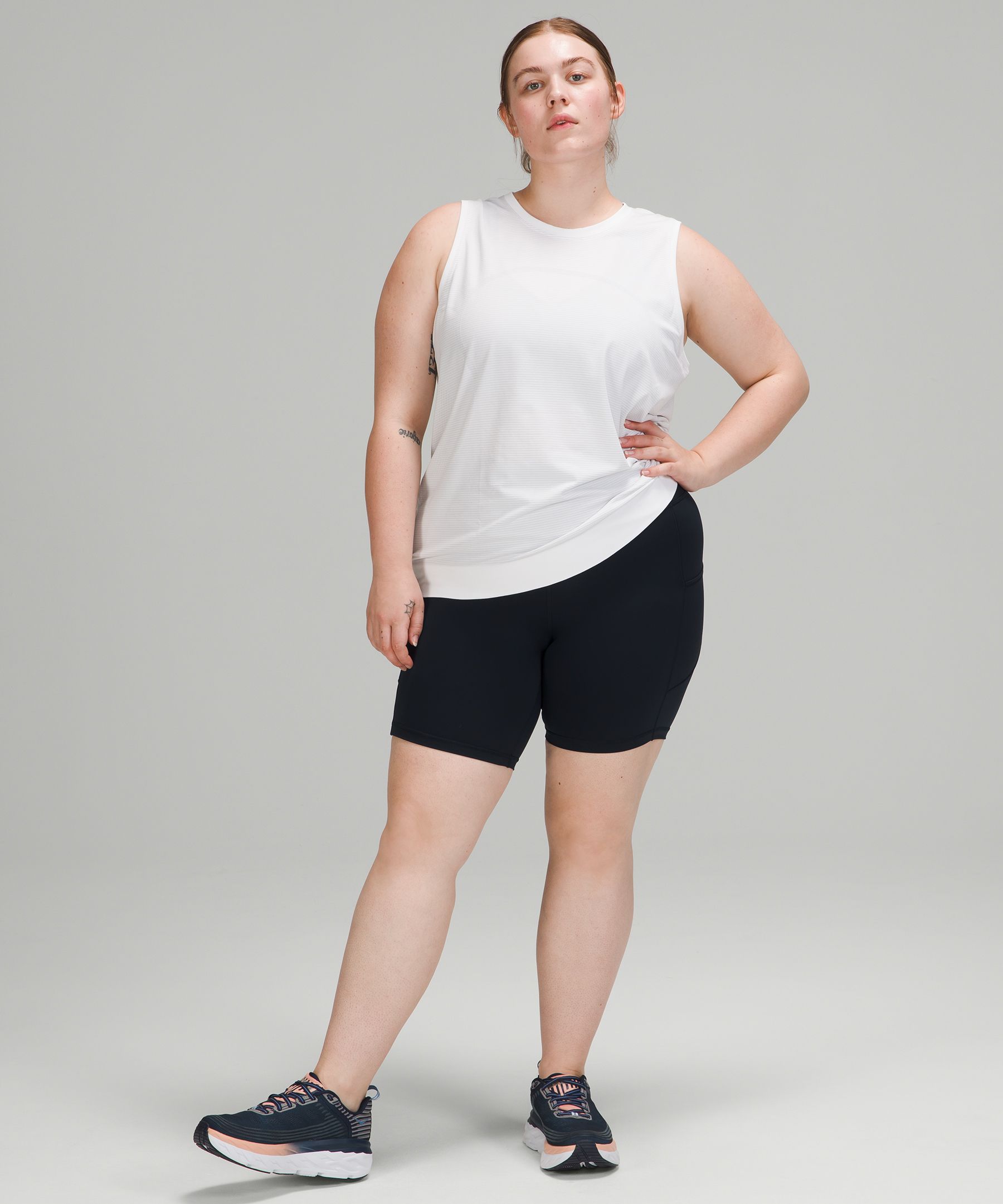 Lululemon Shorts Dame Marineblå | 75896-RXMD