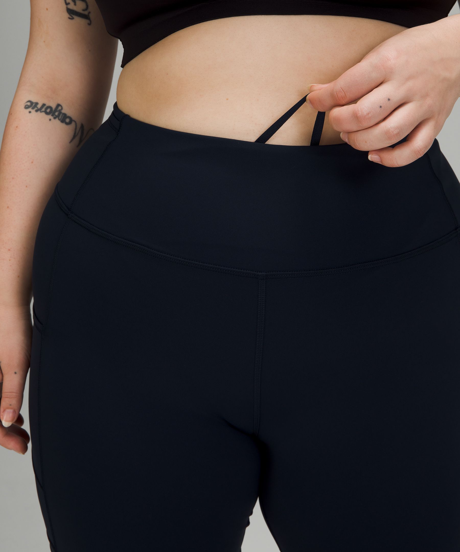 Lululemon Shorts Dame Marineblå | 75896-RXMD