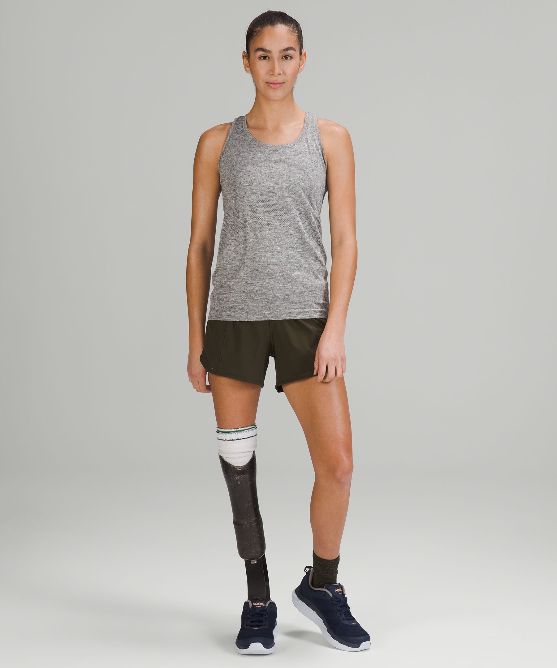 Lululemon Shorts Dame Mørke Olivengrønne | 95601-OSFY