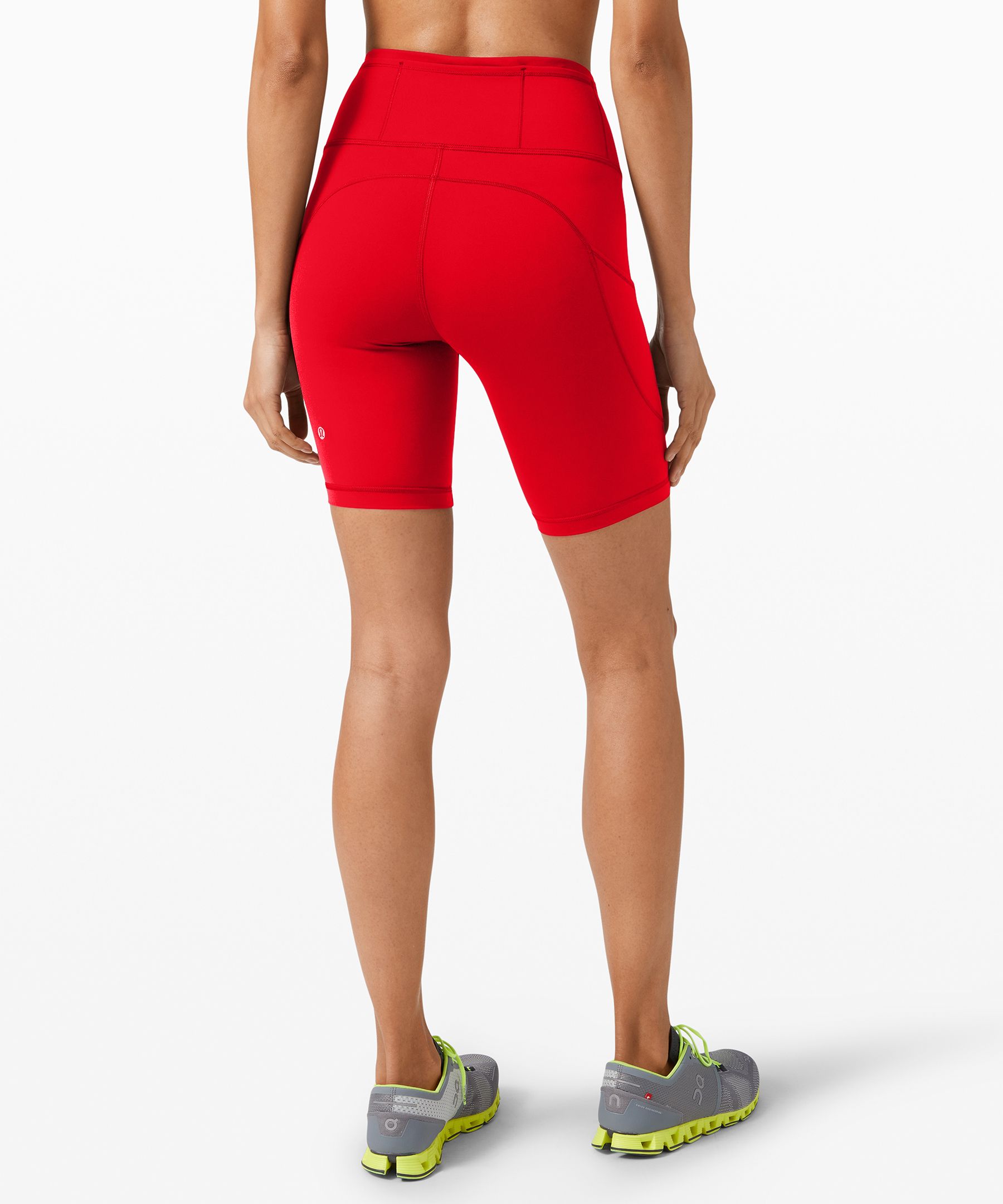 Lululemon Shorts Dame Mørke Rød | 92148-KRCA
