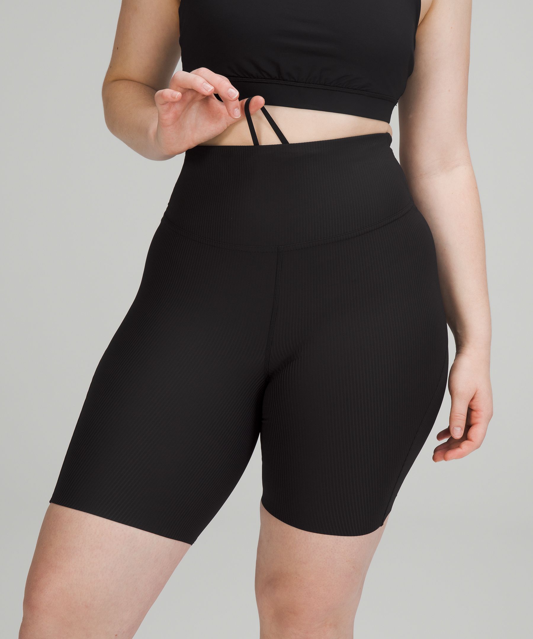 Lululemon Shorts Dame Svarte | 01245-XWYZ