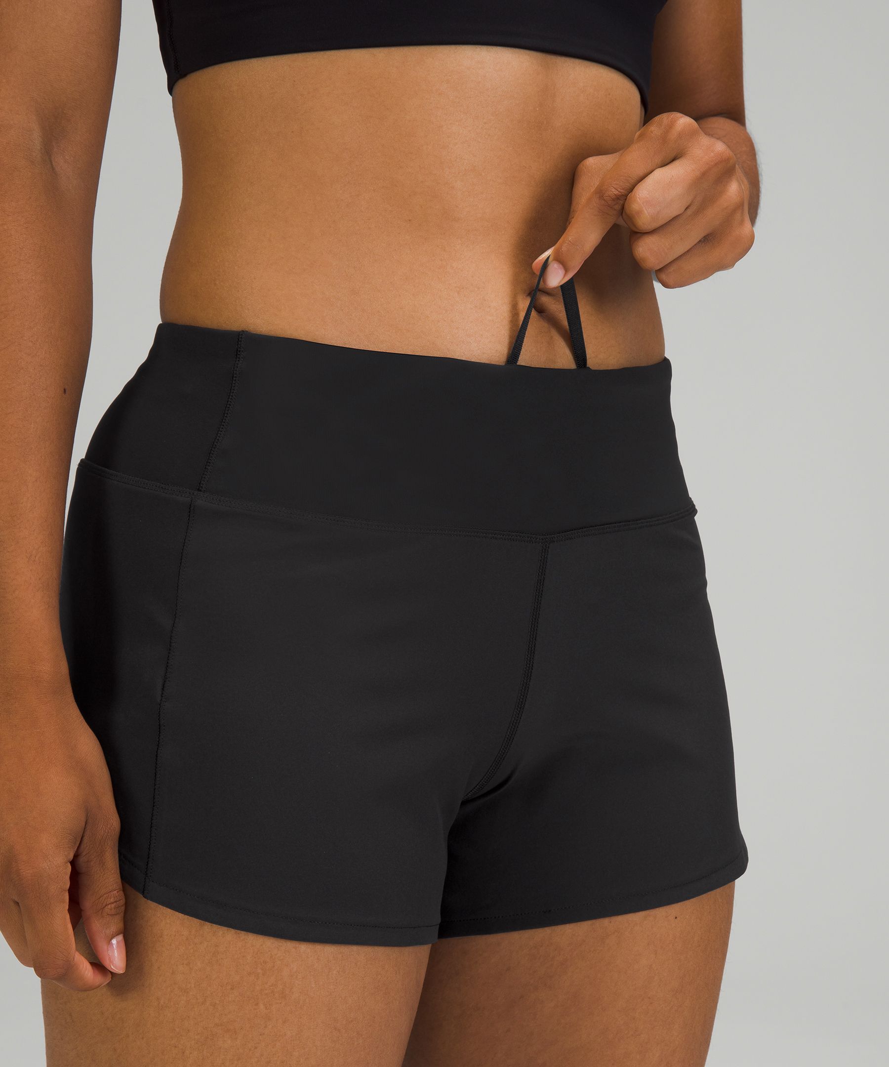 Lululemon Shorts Dame Svarte | 05782-GBWO