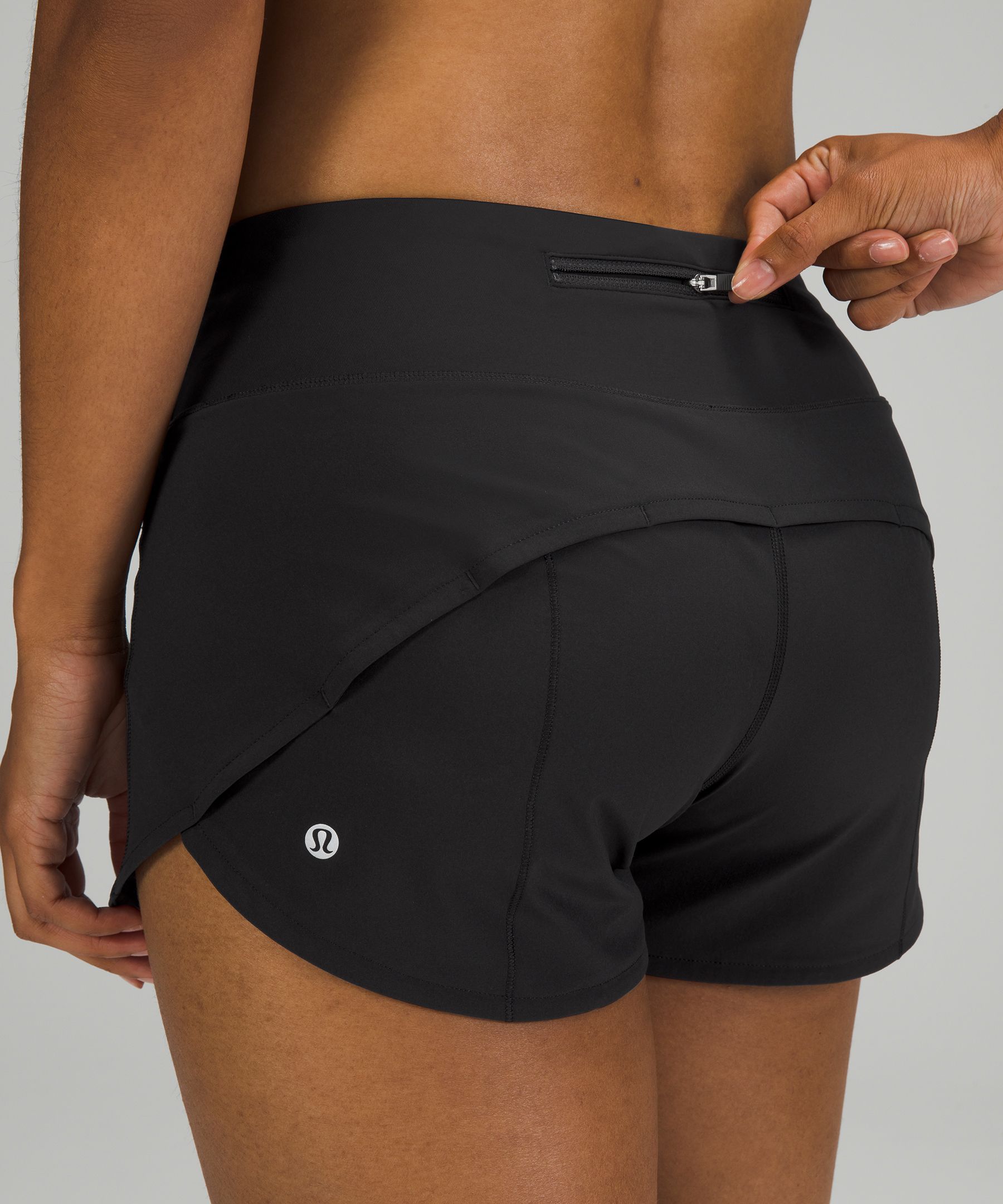 Lululemon Shorts Dame Svarte | 05782-GBWO