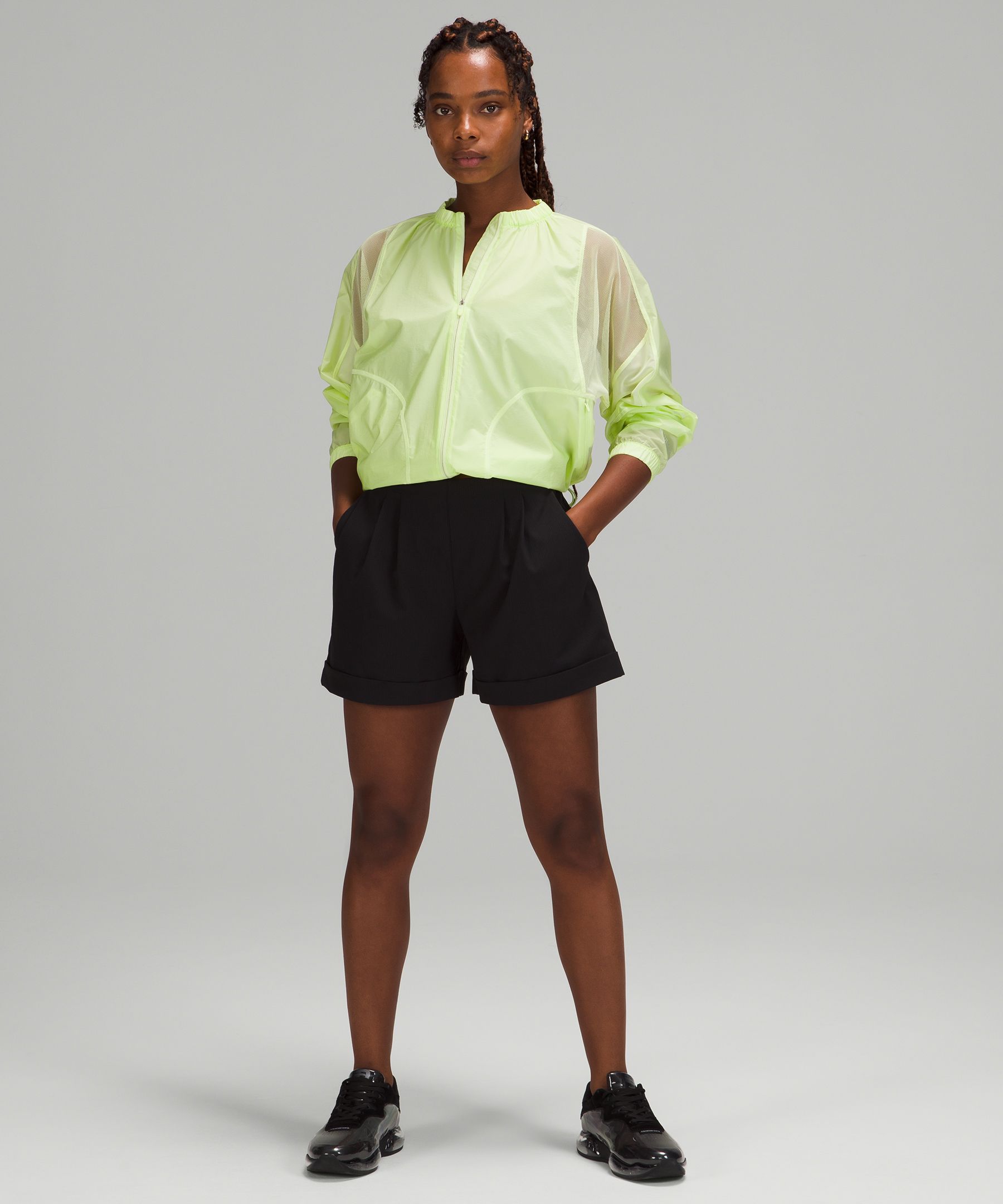 Lululemon Shorts Dame Svarte | 15703-THMB