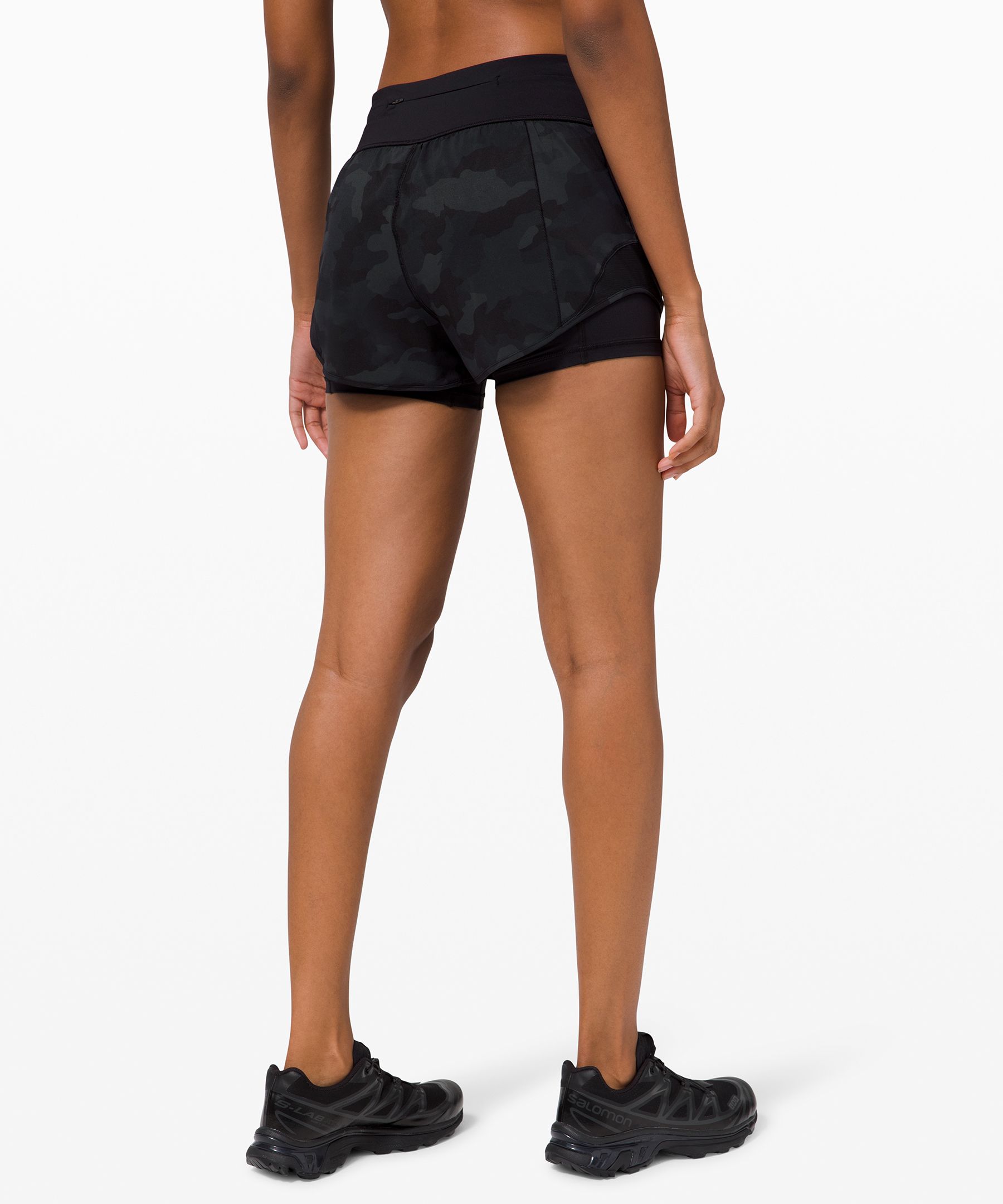 Lululemon Shorts Dame Svarte | 16049-ZKUG