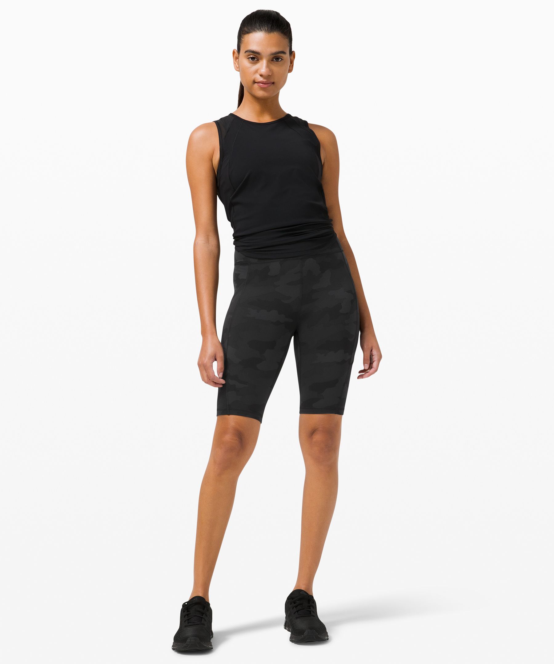 Lululemon Shorts Dame Svarte | 20375-YMTF