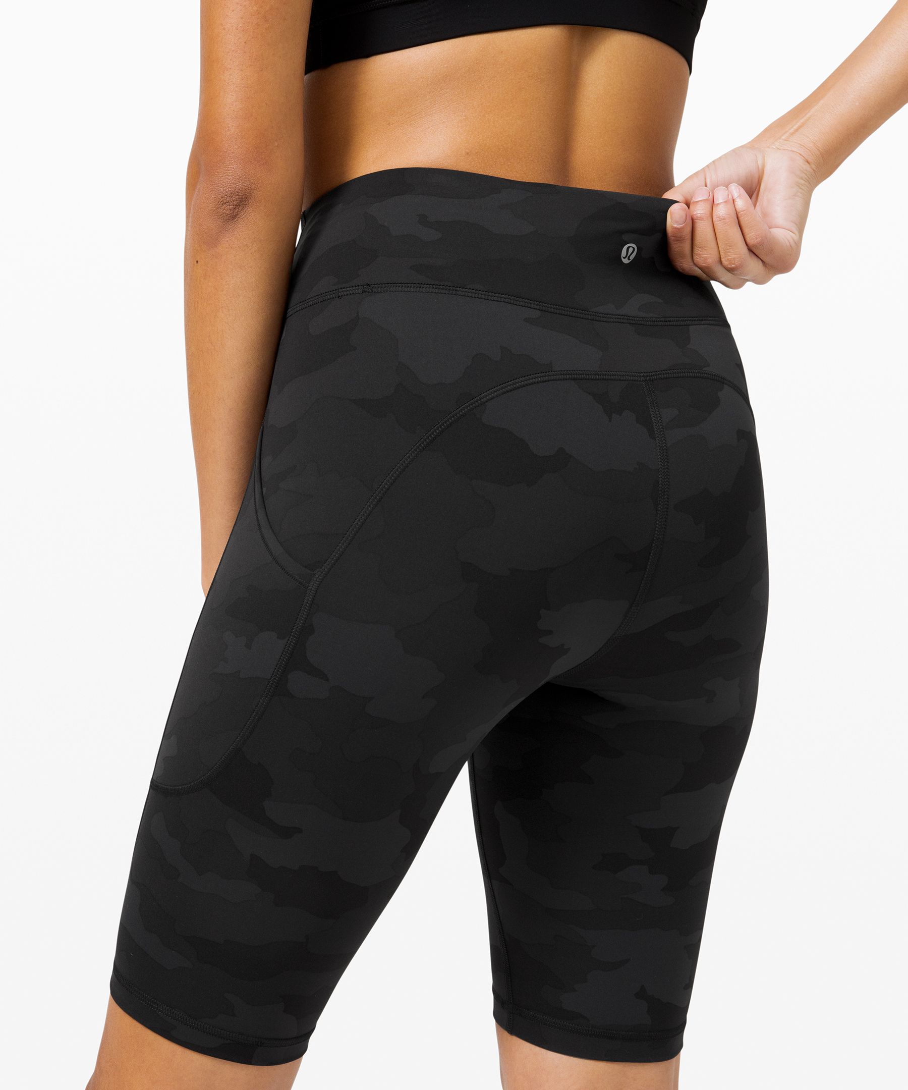 Lululemon Shorts Dame Svarte | 20375-YMTF