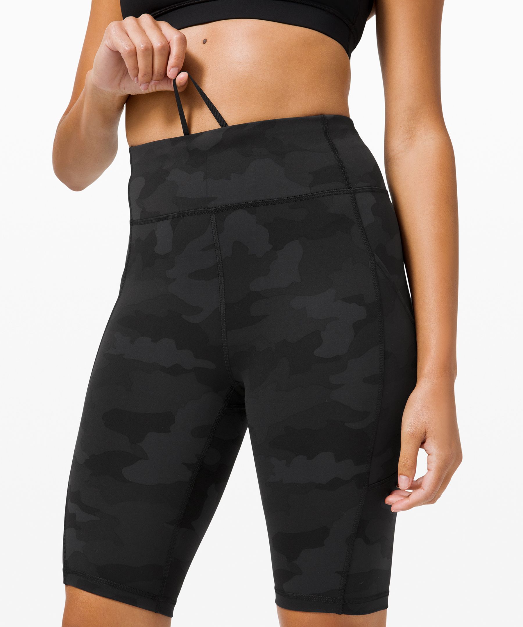 Lululemon Shorts Dame Svarte | 20375-YMTF