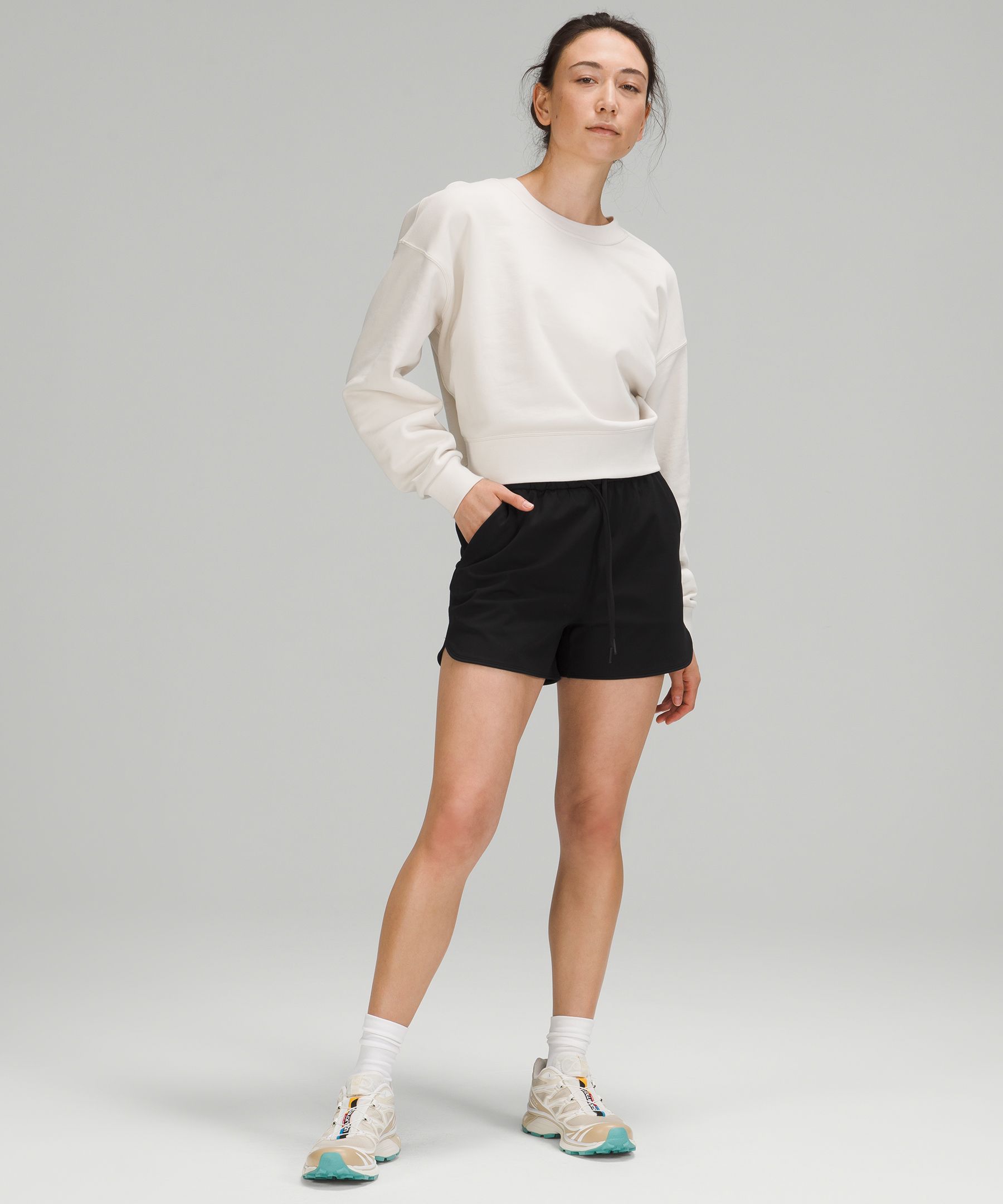 Lululemon Shorts Dame Svarte | 27941-PMNX