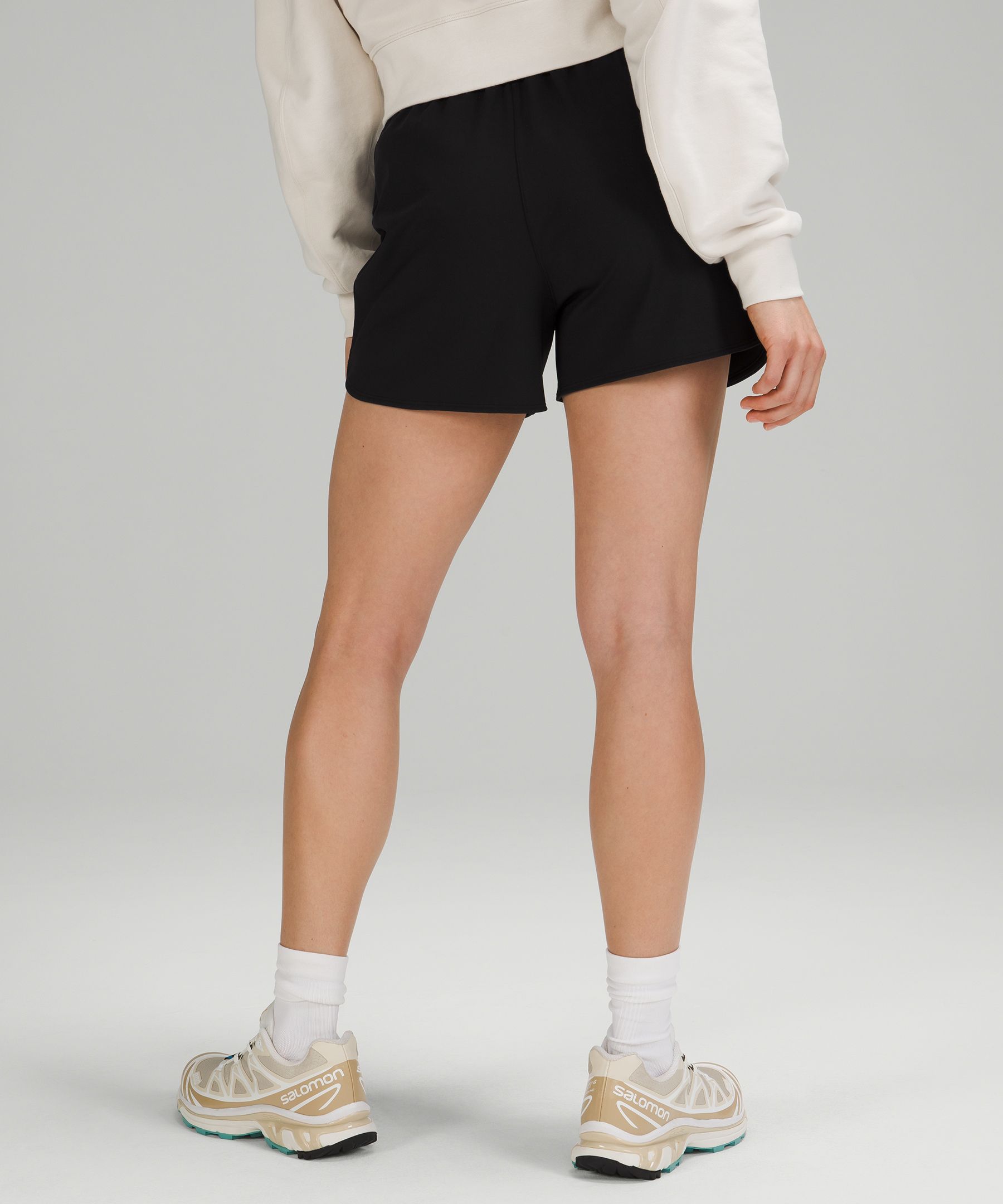 Lululemon Shorts Dame Svarte | 27941-PMNX