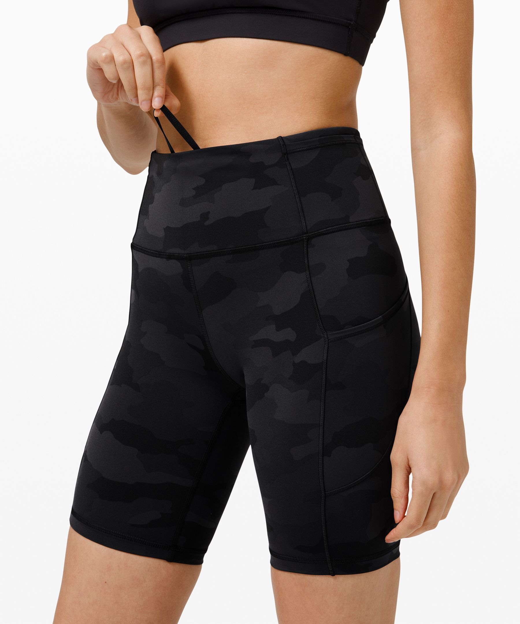 Lululemon Shorts Dame Svarte | 40925-JHMN