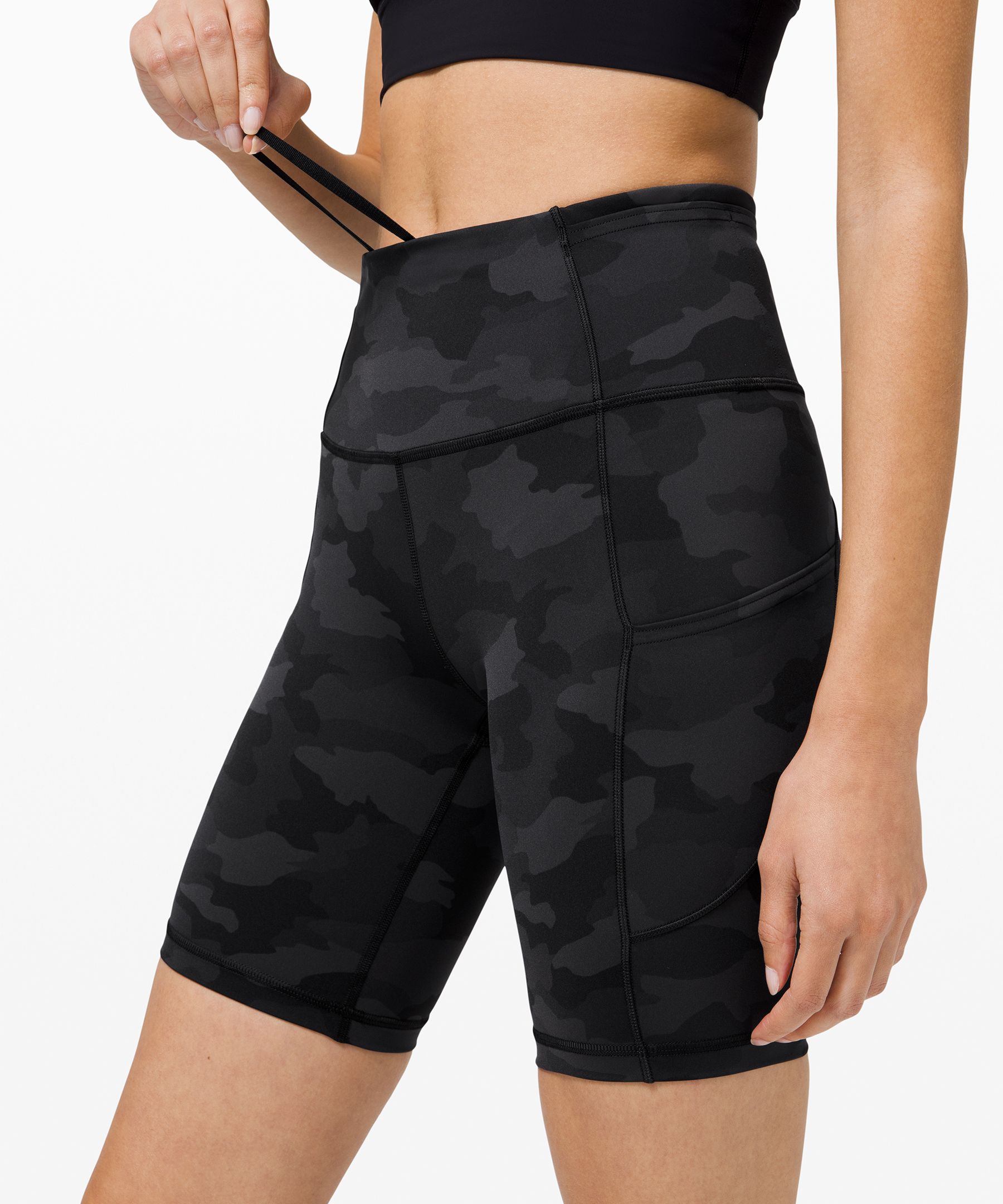 Lululemon Shorts Dame Svarte | 40925-JHMN