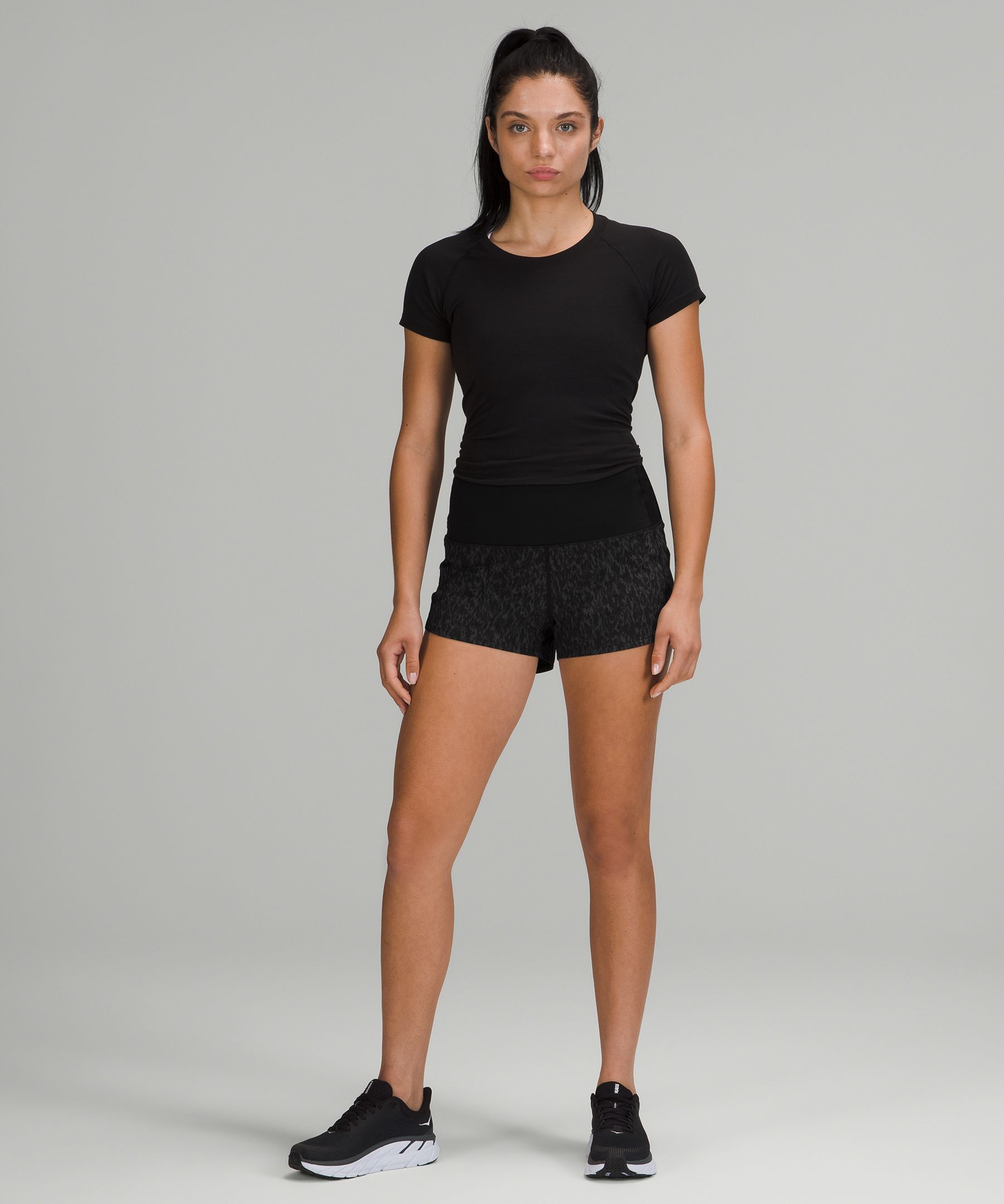Lululemon Shorts Dame Svarte | 65237-VGLY