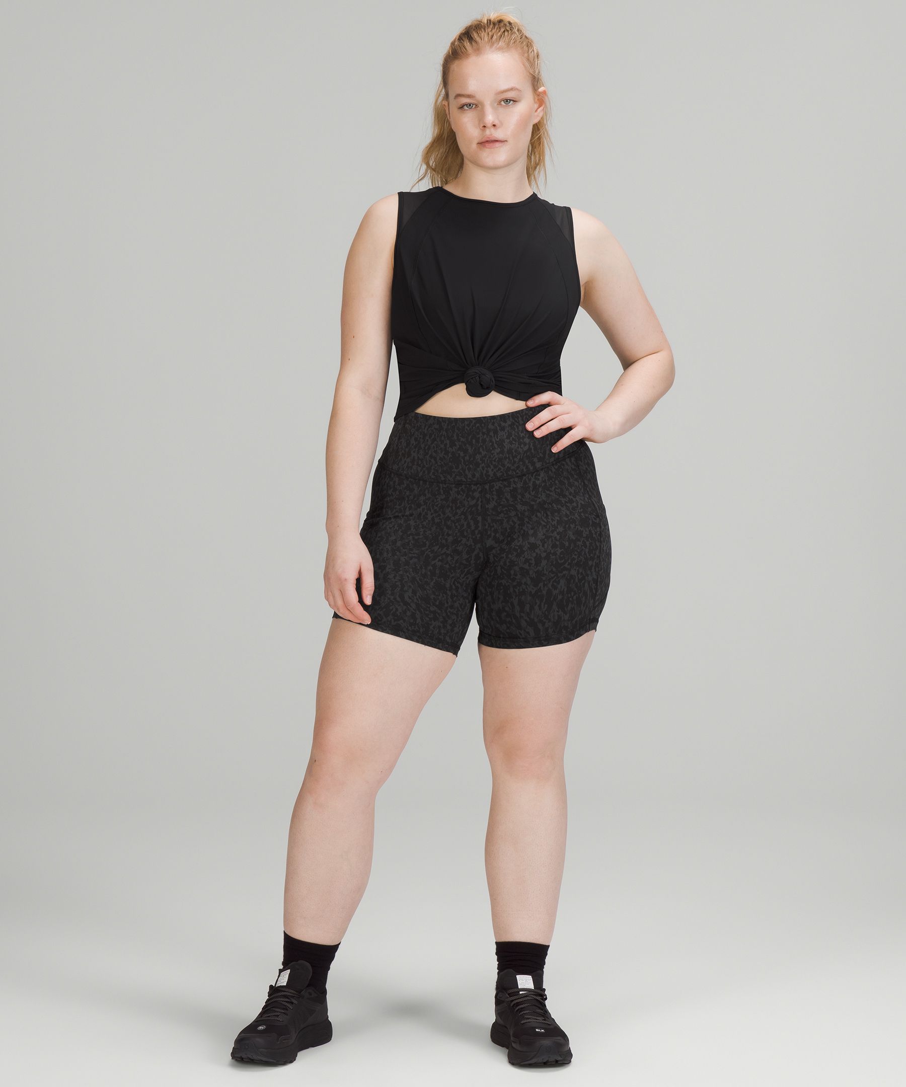 Lululemon Shorts Dame Svarte | 71590-TWMS