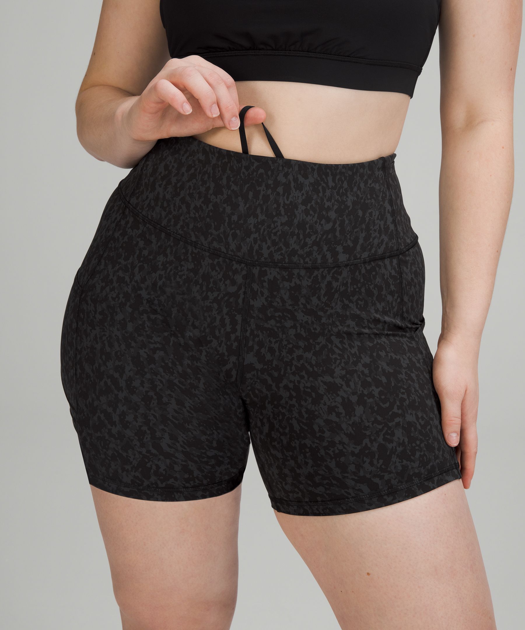 Lululemon Shorts Dame Svarte | 71590-TWMS