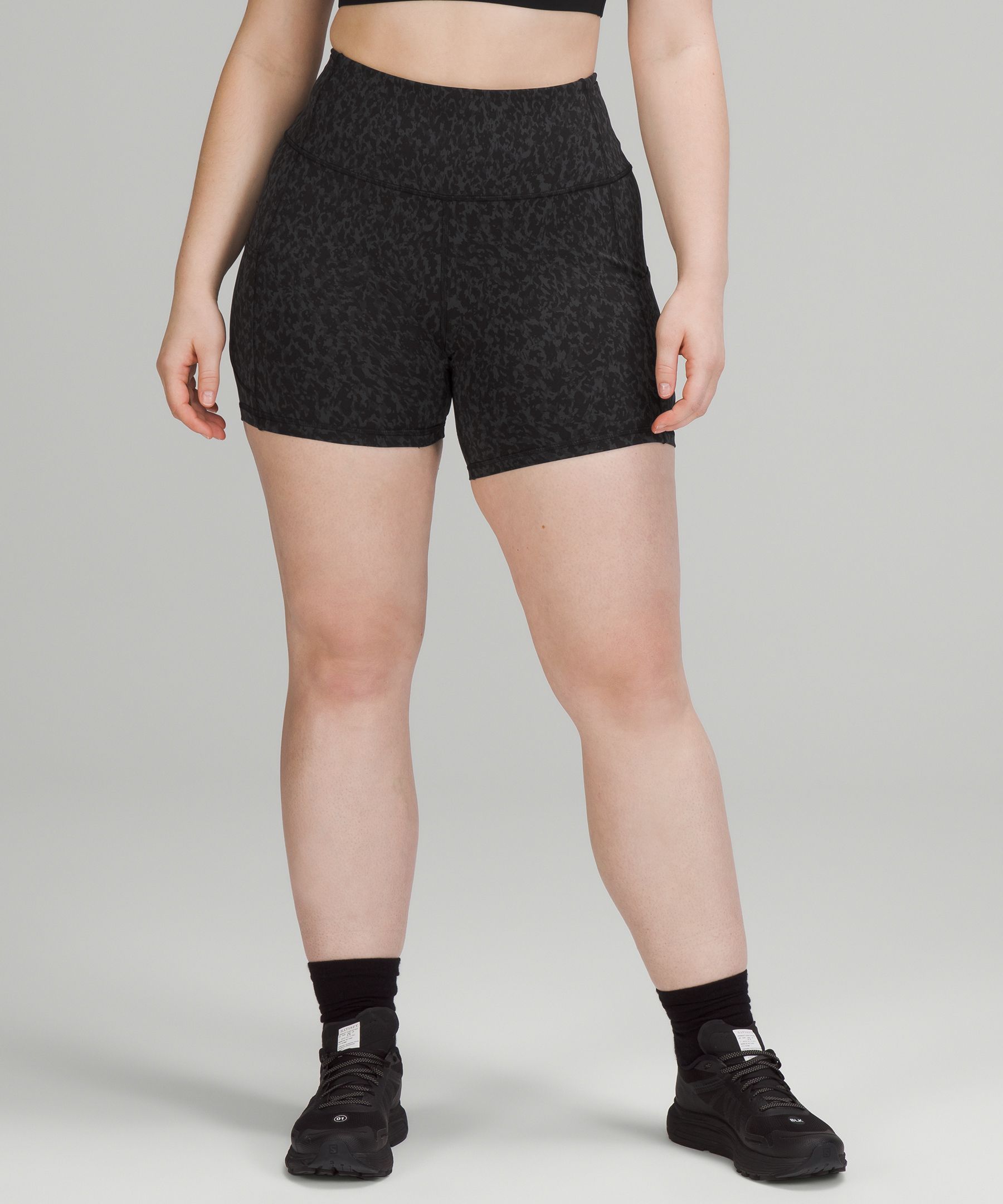 Lululemon Shorts Dame Svarte | 71590-TWMS