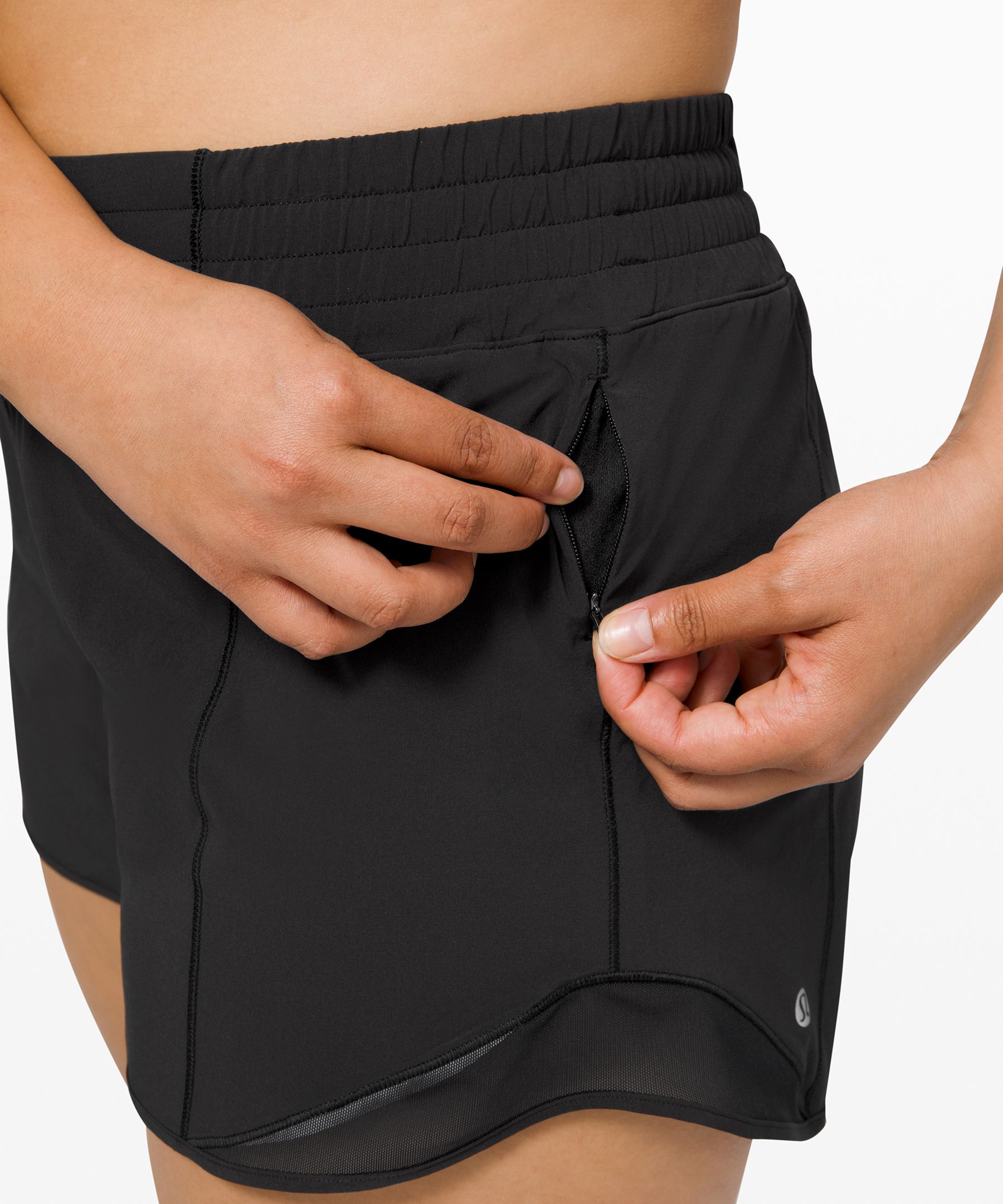 Lululemon Shorts Dame Svarte | 72581-KFED
