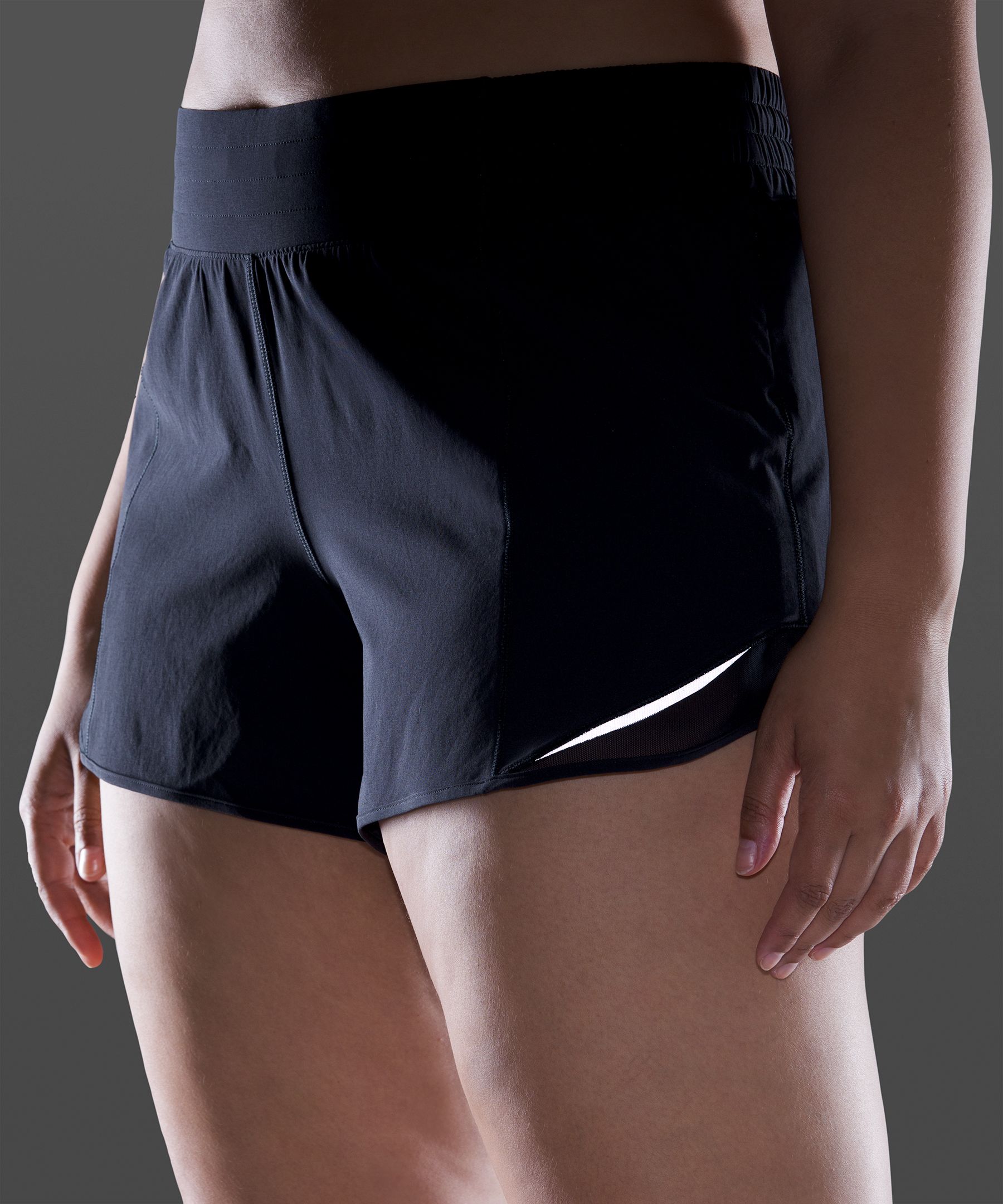 Lululemon Shorts Dame Svarte | 72581-KFED