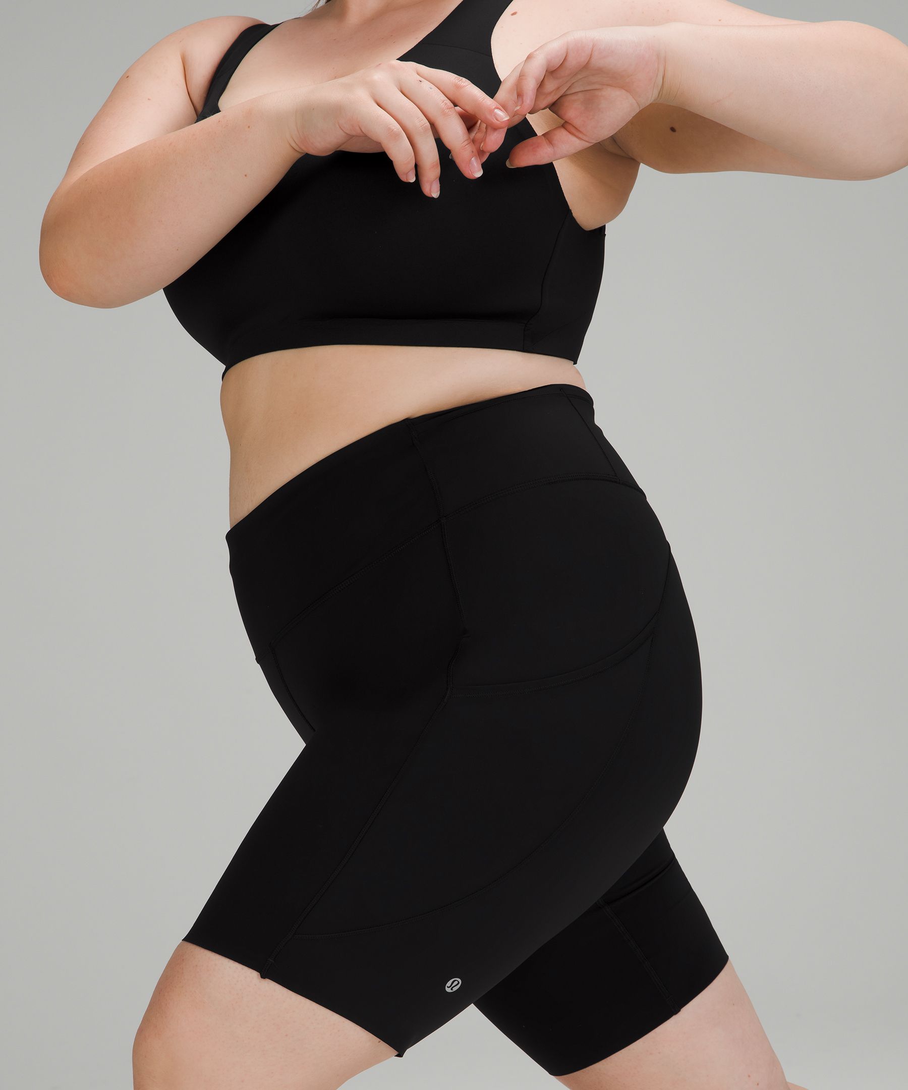 Lululemon Shorts Dame Svarte | 72894-DNFY