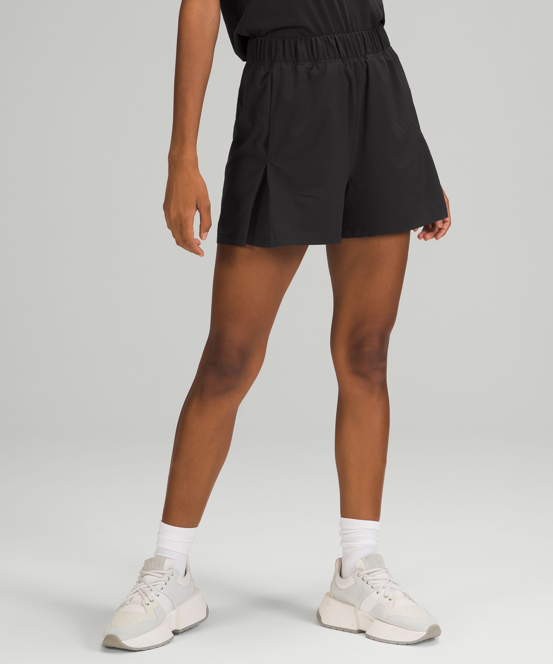 Lululemon Shorts Dame Svarte | 74201-GIJY