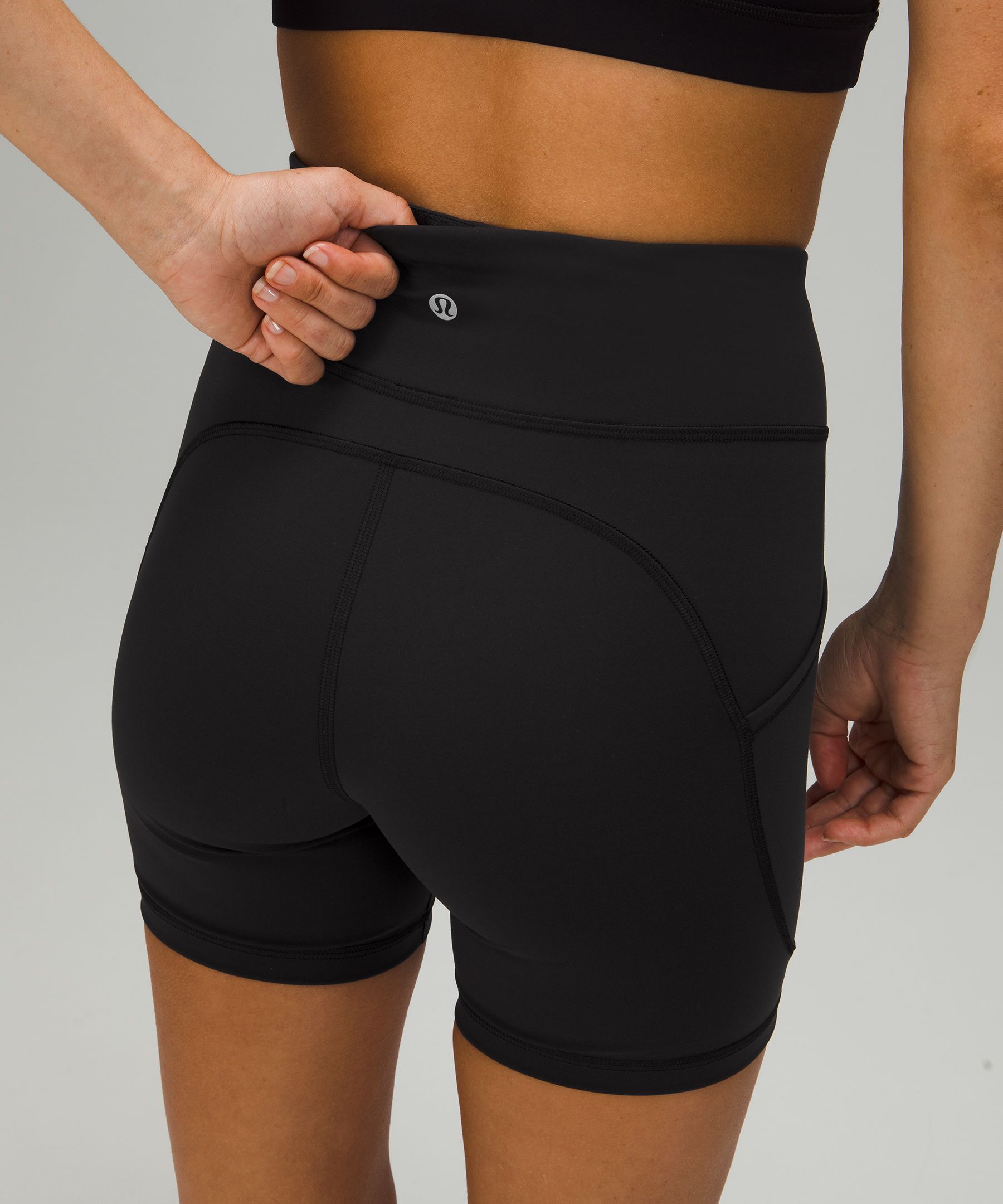 Lululemon Shorts Dame Svarte | 94728-BRZH