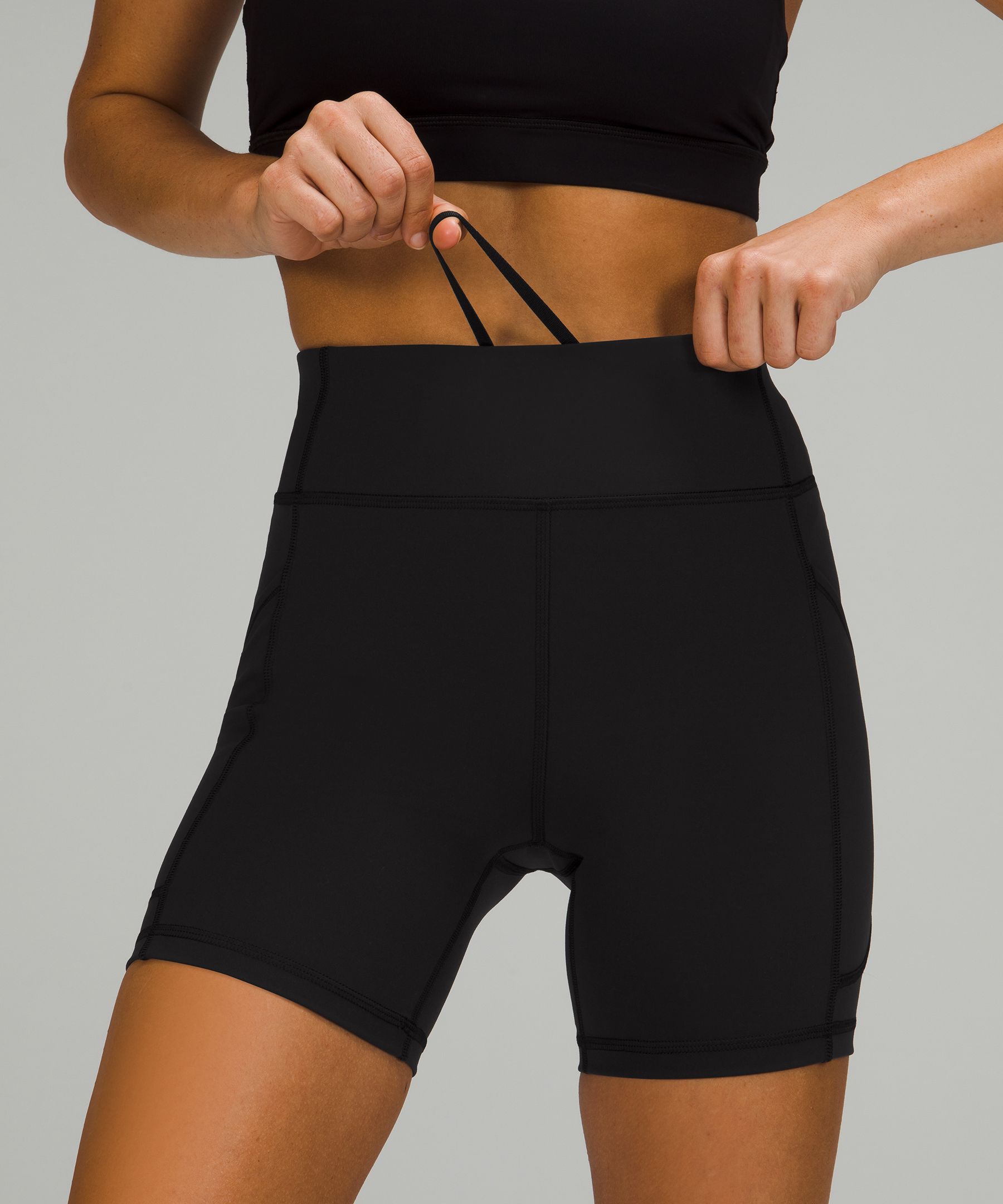 Lululemon Shorts Dame Svarte | 94728-BRZH