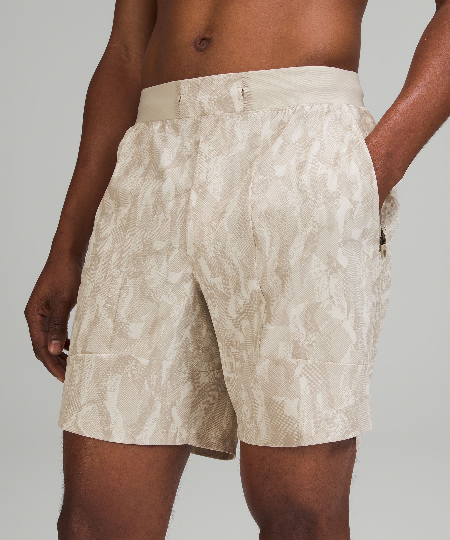 Lululemon Shorts Herre Beige | 27436-OLVR