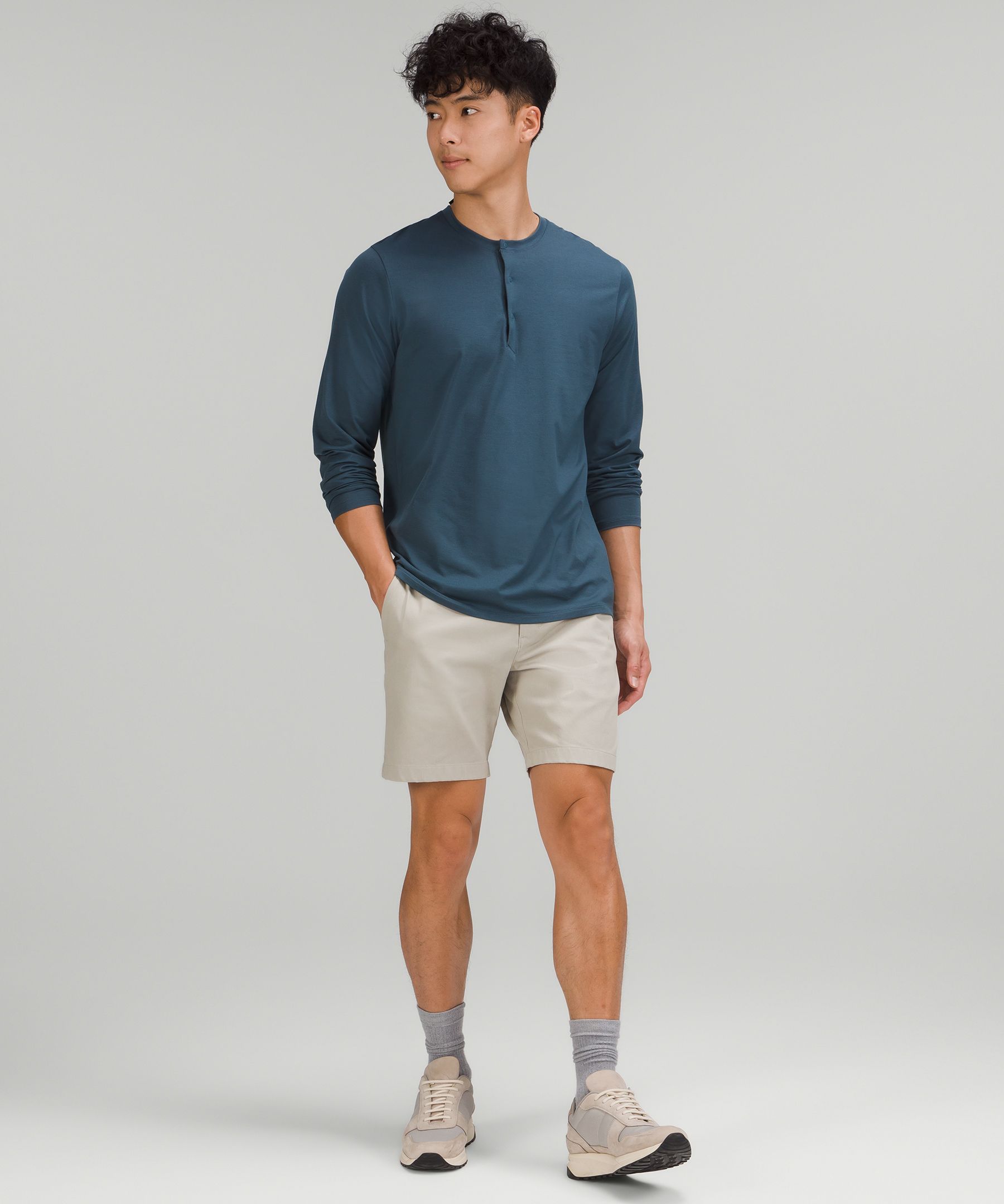 Lululemon Shorts Herre Beige | 47598-TNHB