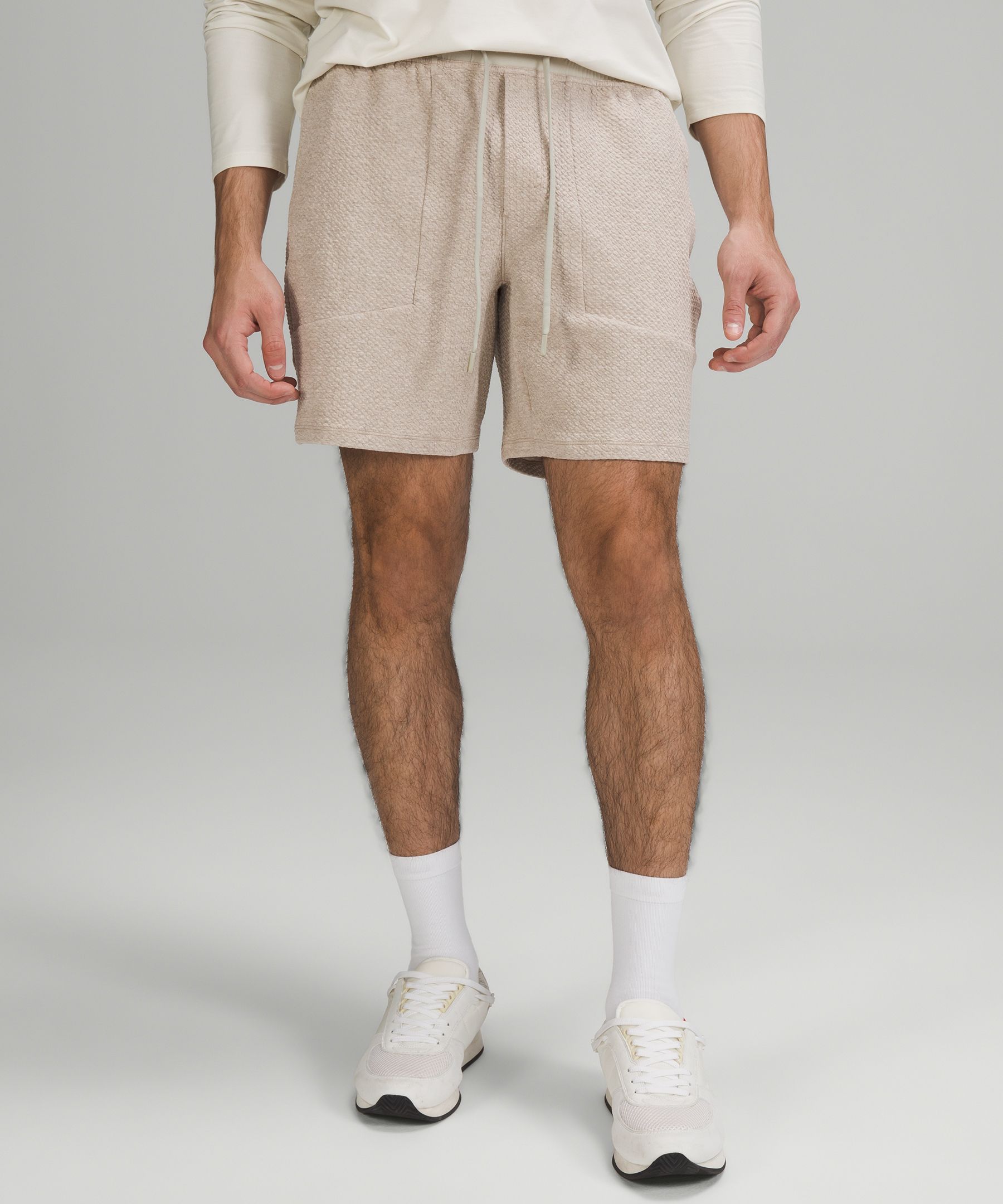 Lululemon Shorts Herre Beige | 48317-FCYU