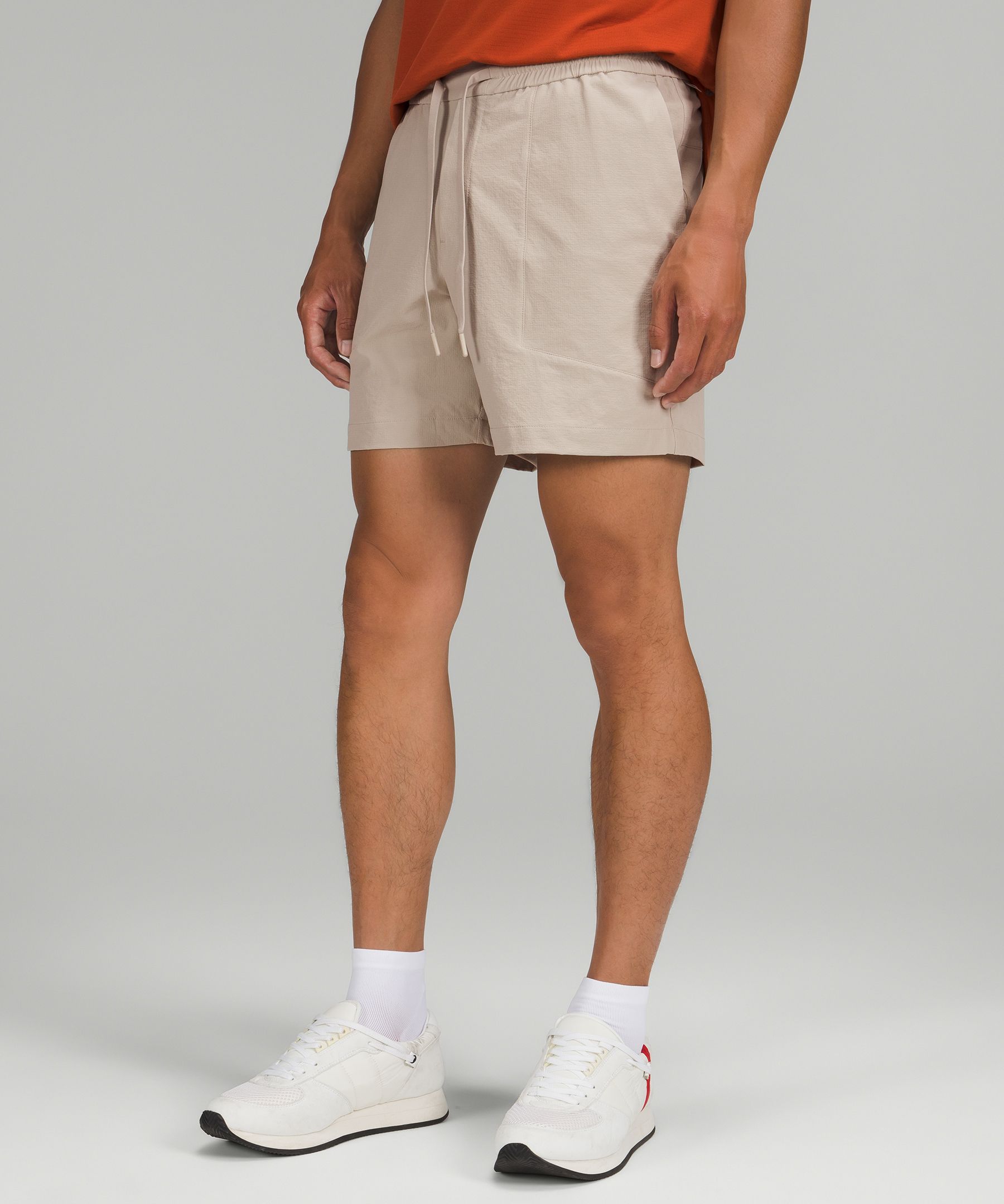 Lululemon Shorts Herre Beige | 56802-QECT