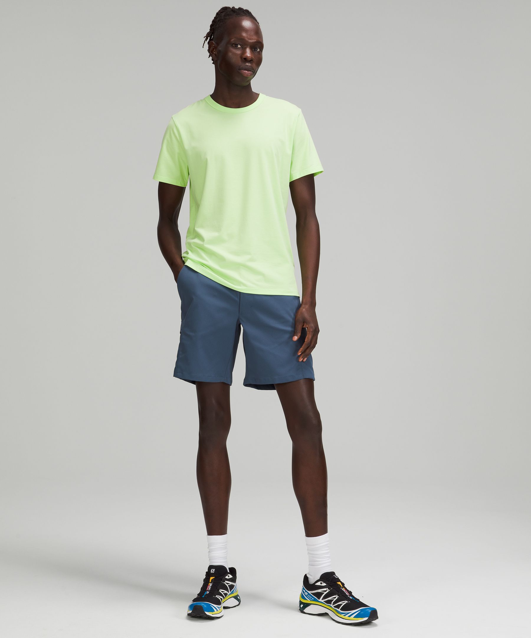 Lululemon Shorts Herre Blå | 29054-LRYP