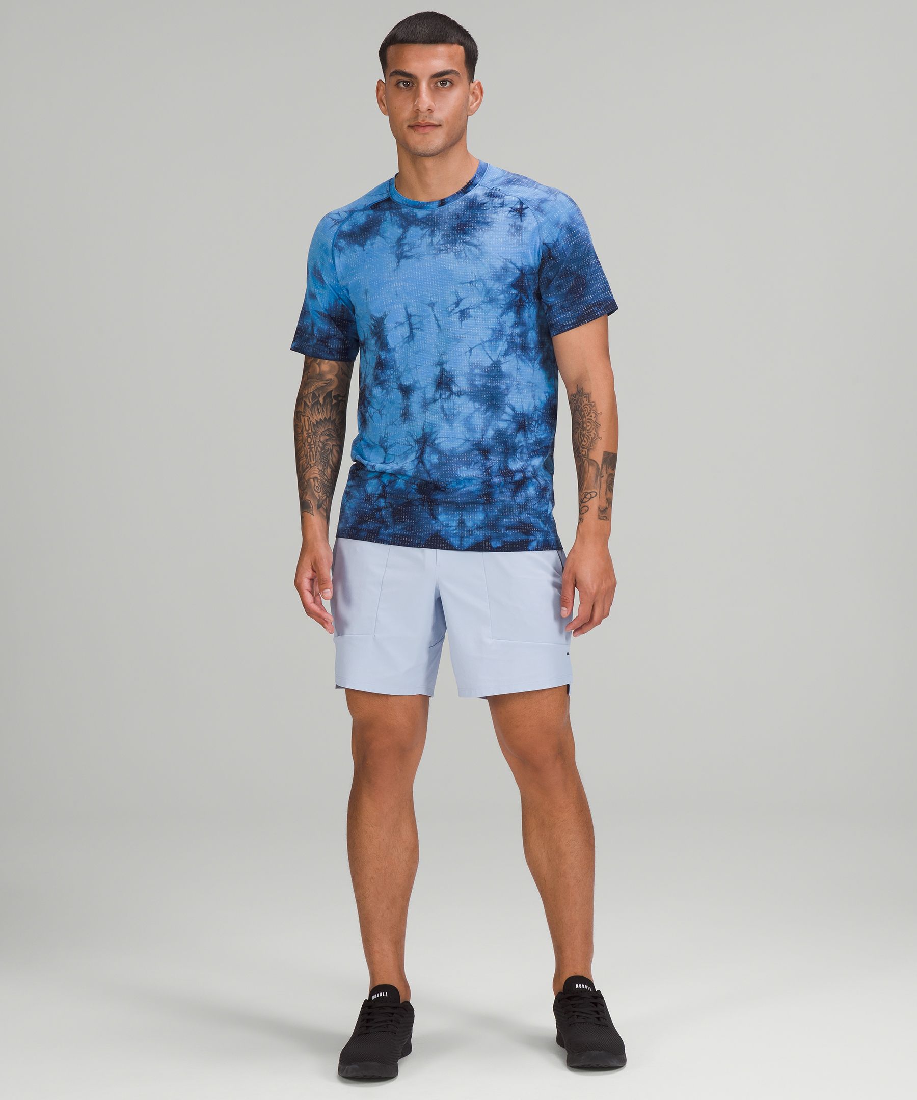 Lululemon Shorts Herre Blå | 42137-YFZN