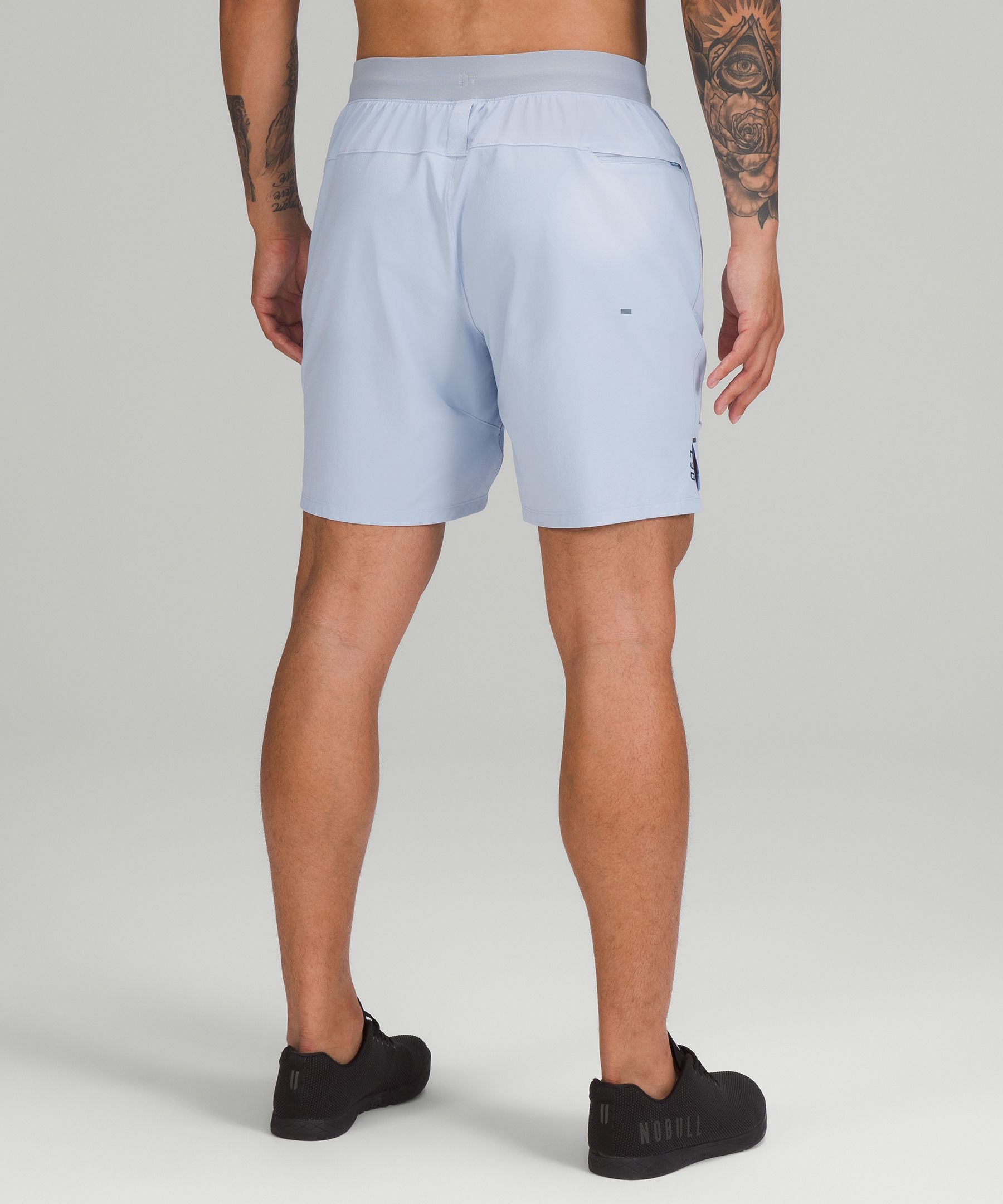 Lululemon Shorts Herre Blå | 42137-YFZN