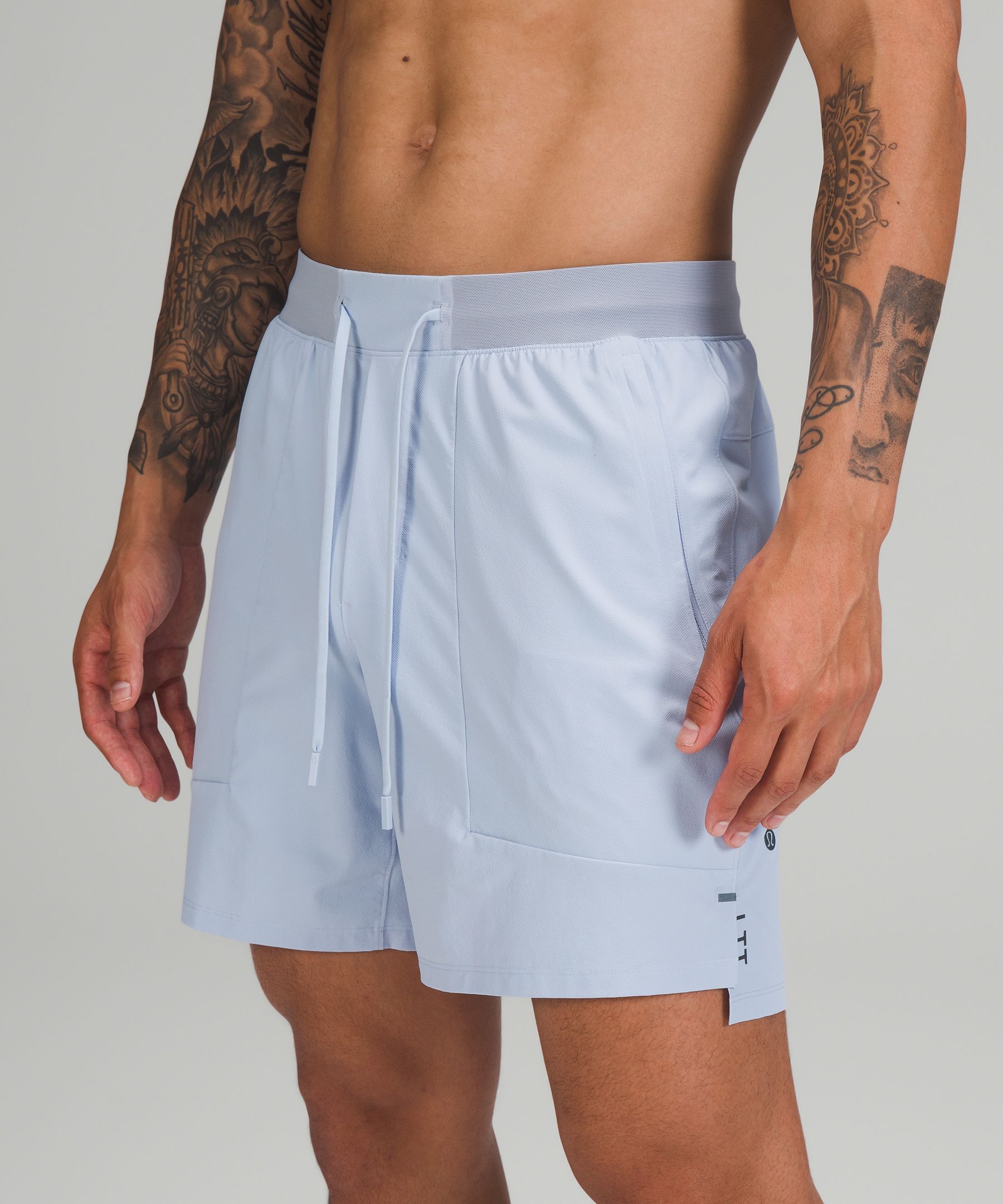 Lululemon Shorts Herre Blå | 42137-YFZN