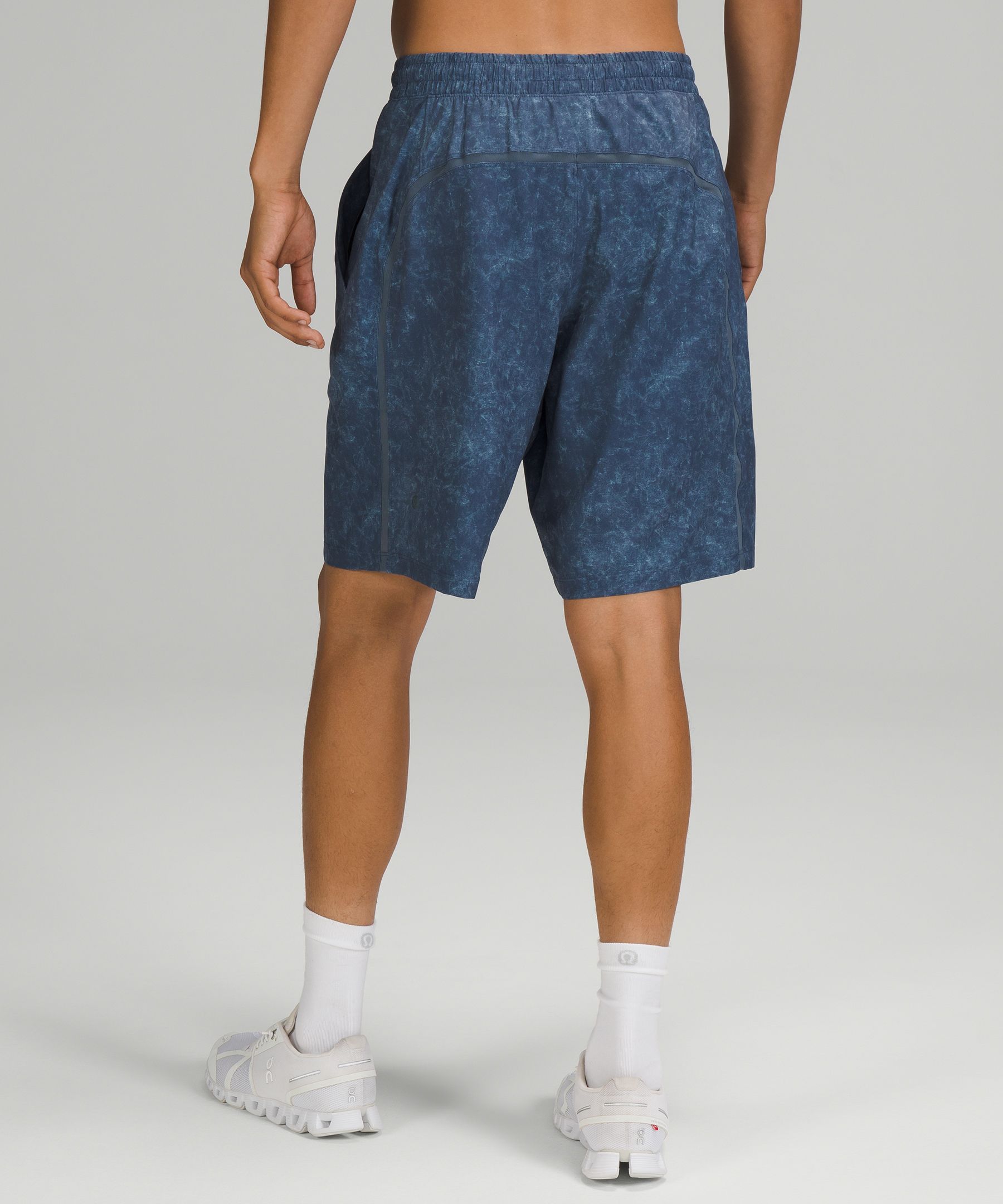 Lululemon Shorts Herre Blå | 57921-VTNU
