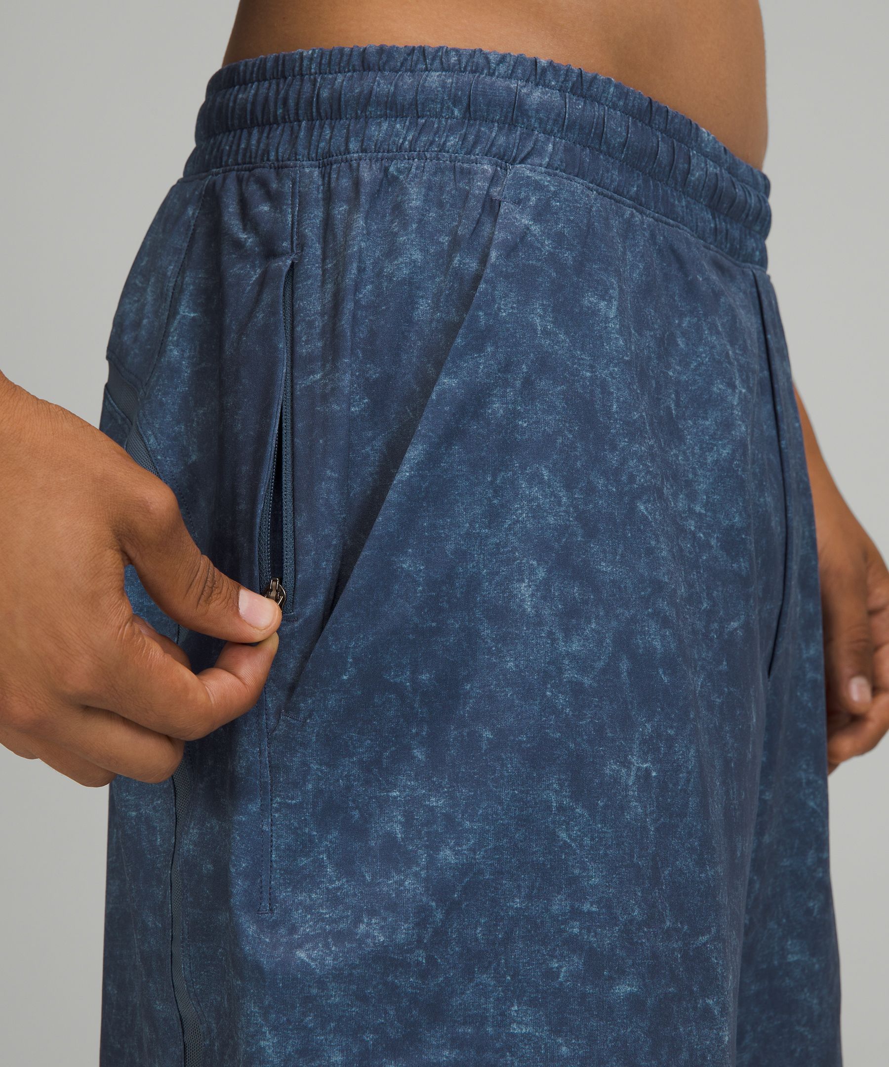 Lululemon Shorts Herre Blå | 57921-VTNU